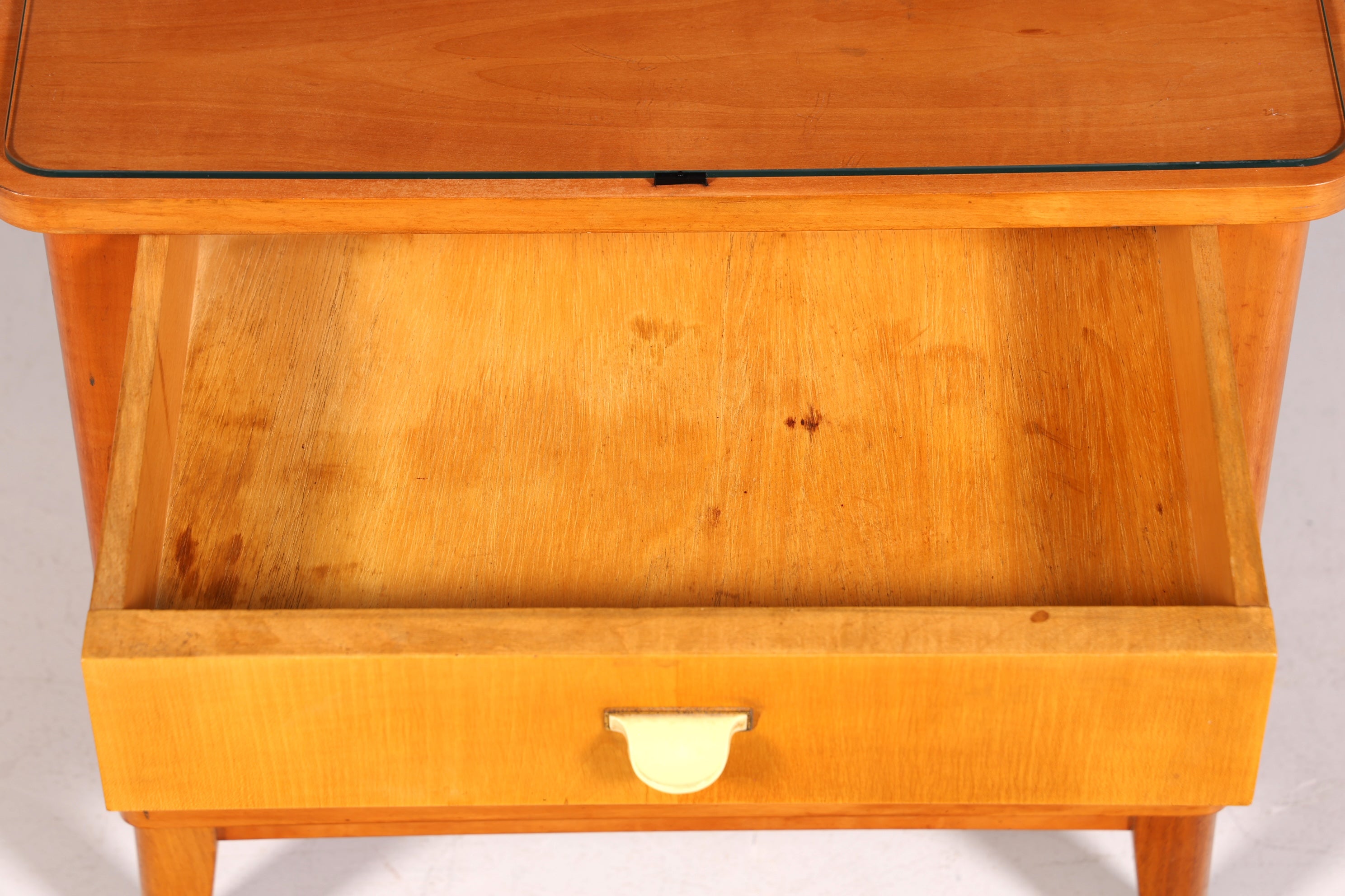 Wunderschöne Mid Century Kommode Vintage Nachttisch 60s Nightstand 1 von 2