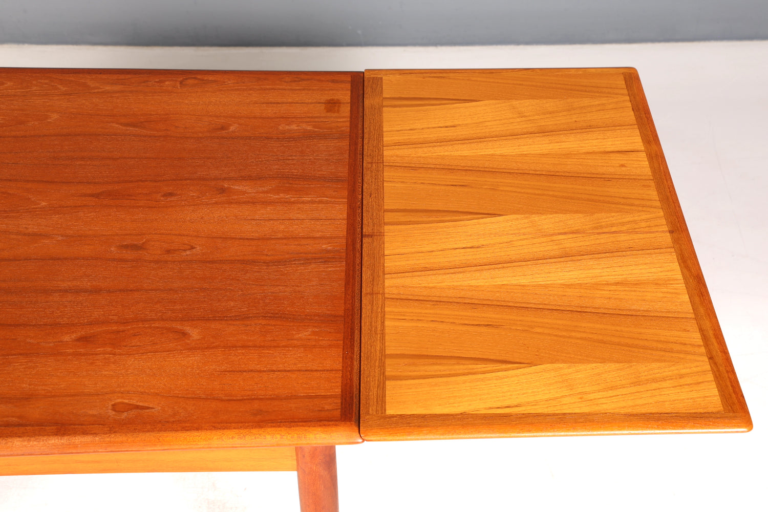 Traumhafter Mid Century Esstisch ausziehbarer Danish Design Teak Holz Küchentisch Esszimmer Tisch