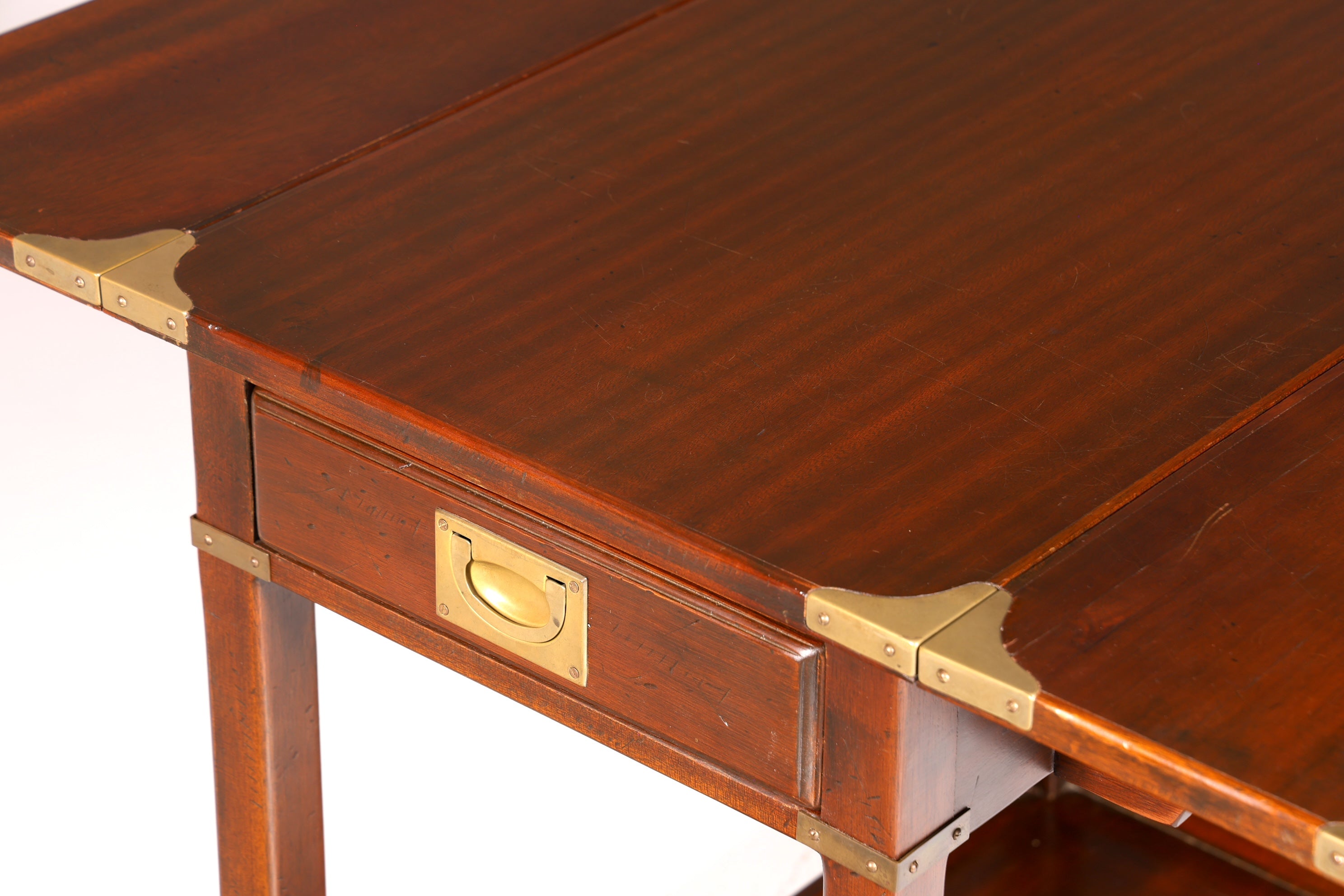 Wunderschöner Maritimer Tisch Beistelltisch Englischer Klapptisch Ablagetisch Serviertisch Bar Wagen