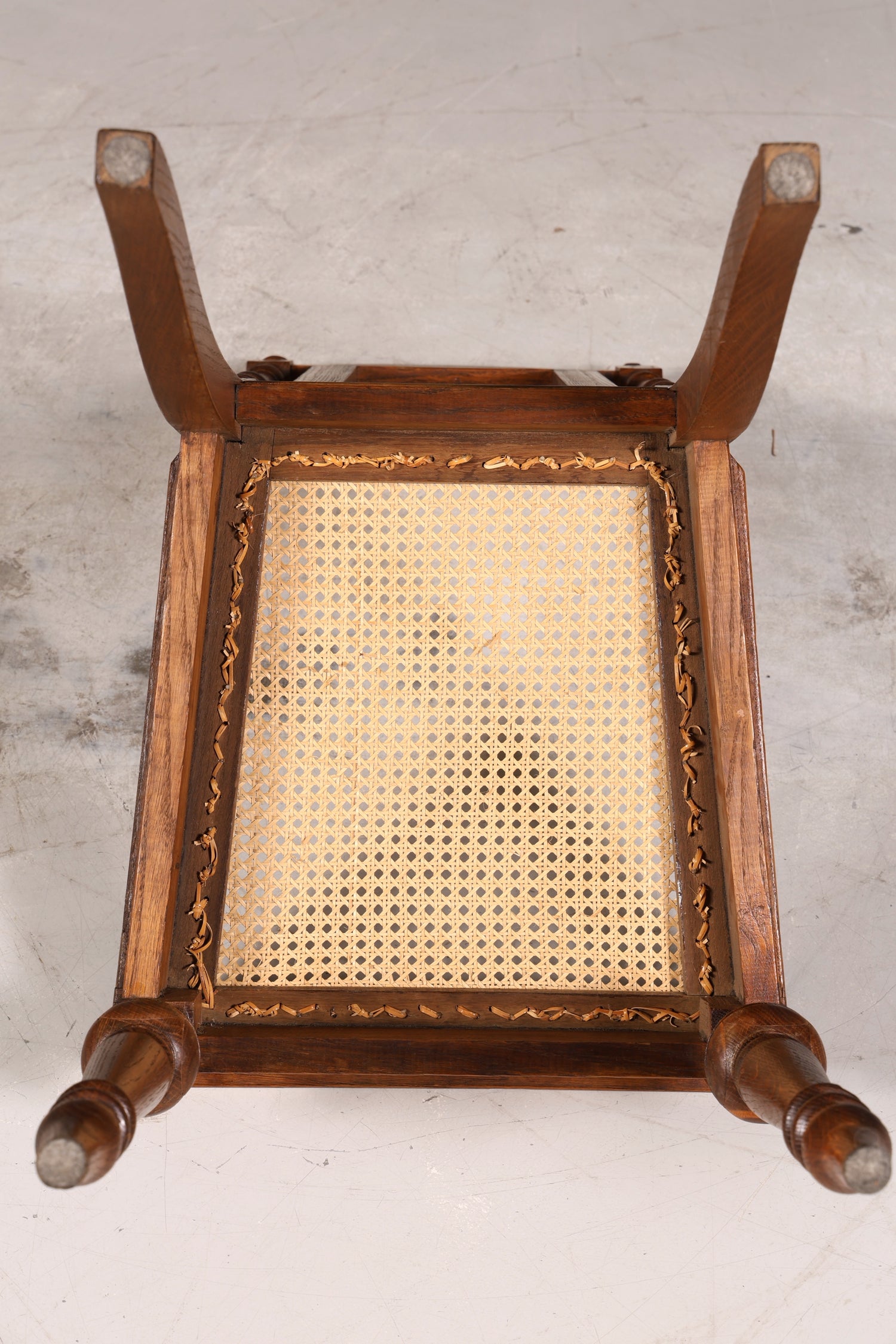 Wunderschöner Gründerzeit Stuhl Antik Korbgeflecht Schreibtisch Stuhl Sekretär Stuhl Antik Küchenstuhl