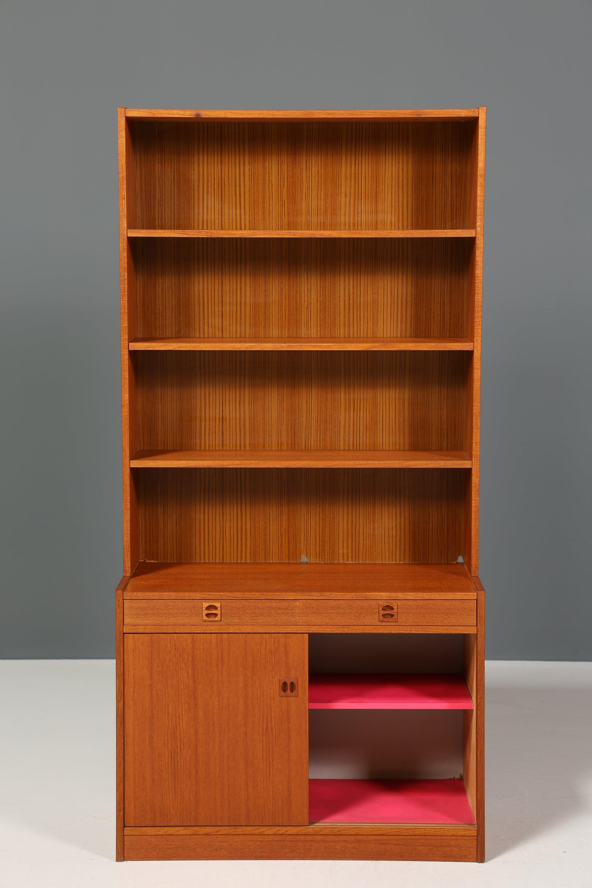 Wunderschöner Mid Century Schrank Vintage Highboard 60er Jahre Holz Regal