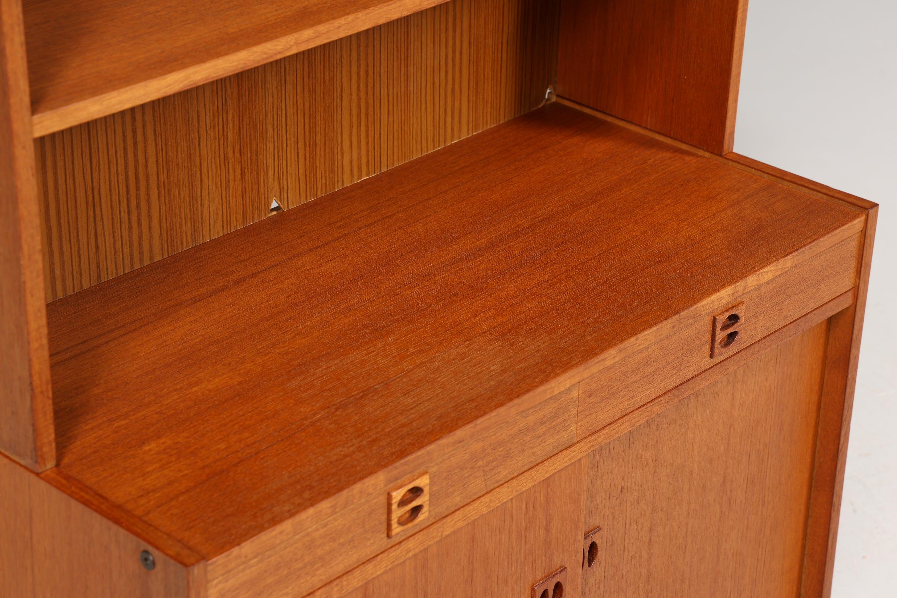 Wunderschöner Mid Century Schrank Vintage Highboard 60er Jahre Holz Regal