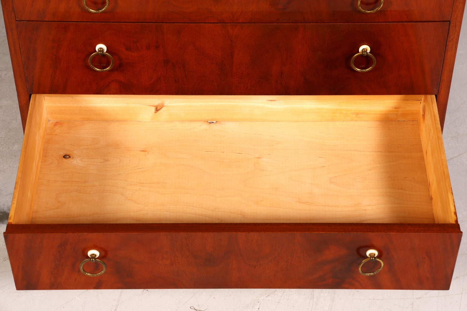 Traumhafter Mid Century Rollladen Sekretär echt Holz Büro Schrank Vintage Schreibkommode