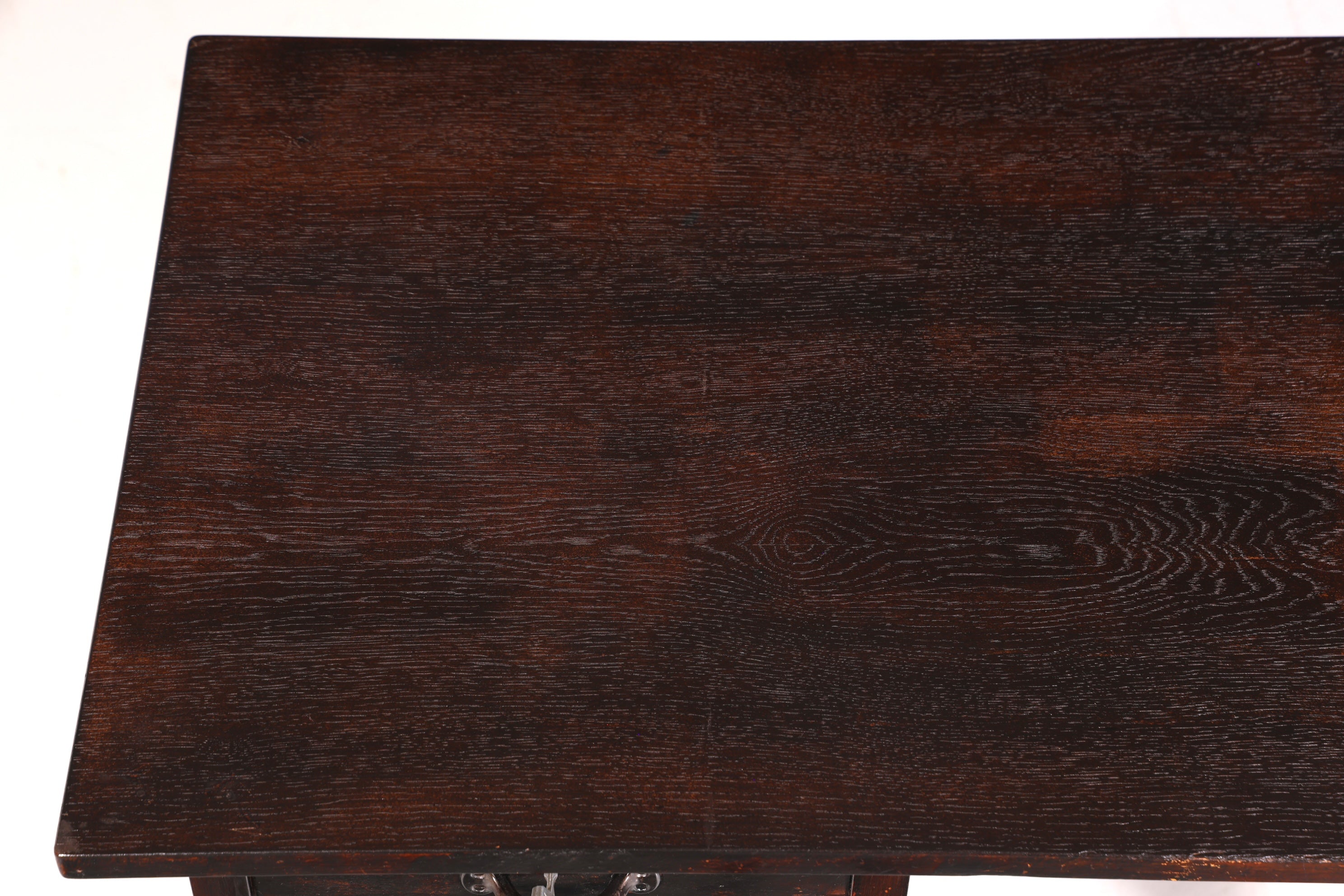 Stilvoller Bauhaus Rollladen Schreibtisch Mid Century echt Holz Bürotisch Office Table