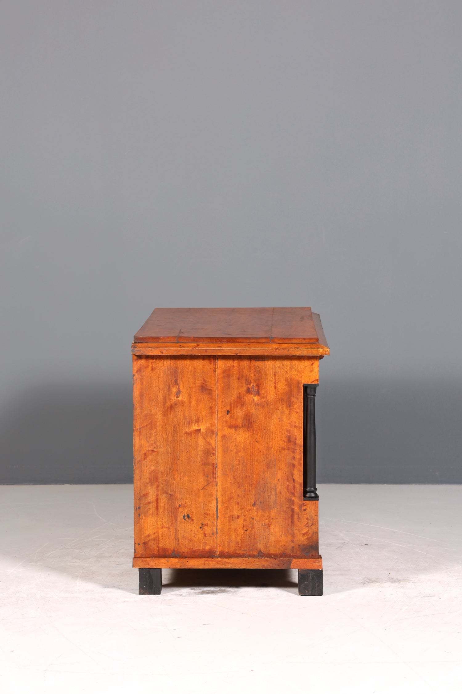 Wunderschöne Originale Biedermeier Kommode um 1880 Kommode Antik Säulen Schubladenkommode