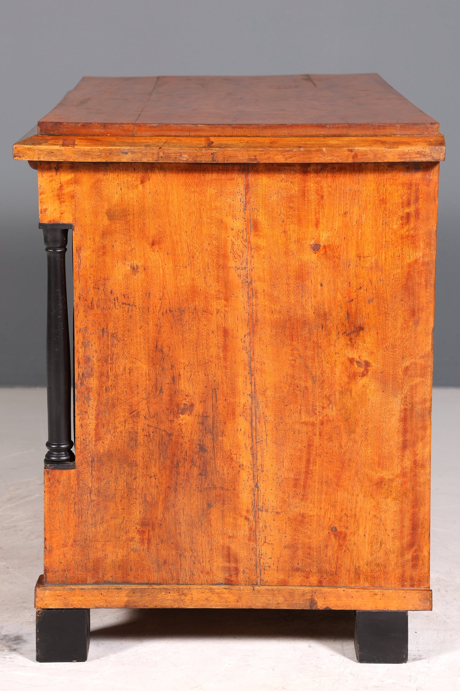 Wunderschöne Originale Biedermeier Kommode um 1880 Kommode Antik Säulen Schubladenkommode
