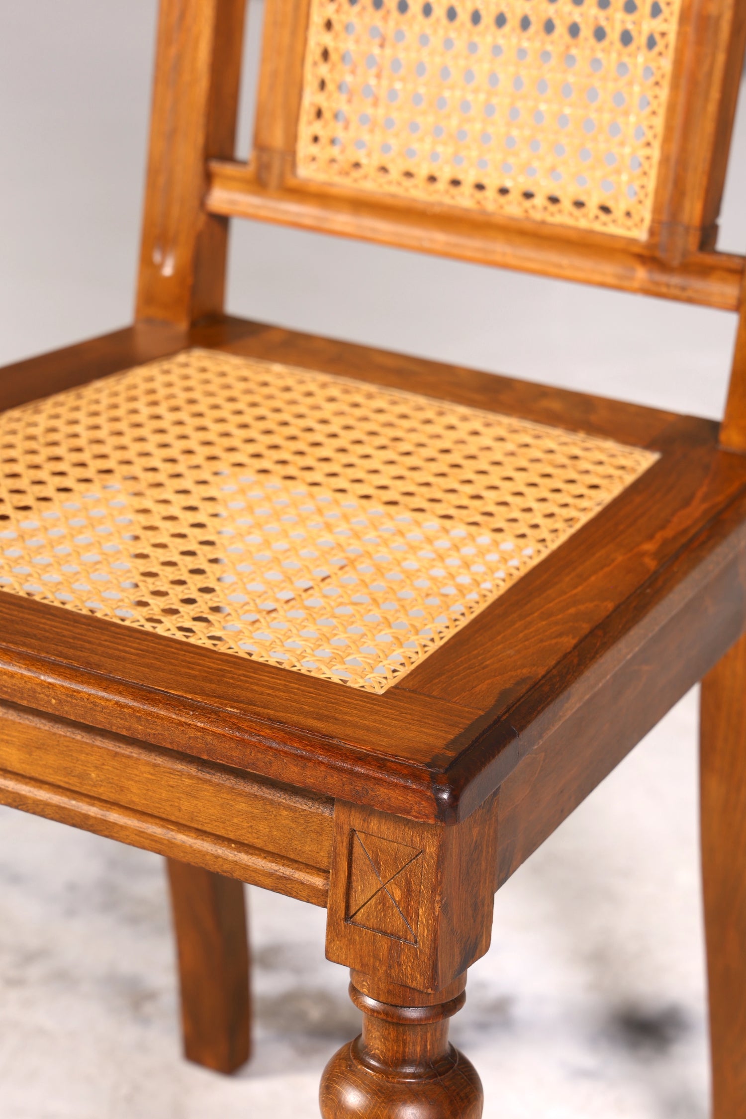 Edler Gründerzeit Stuhl Antik Korbgeflecht Schreibtisch Stuhl Sekretär Stuhl Antik Küchenstuhl