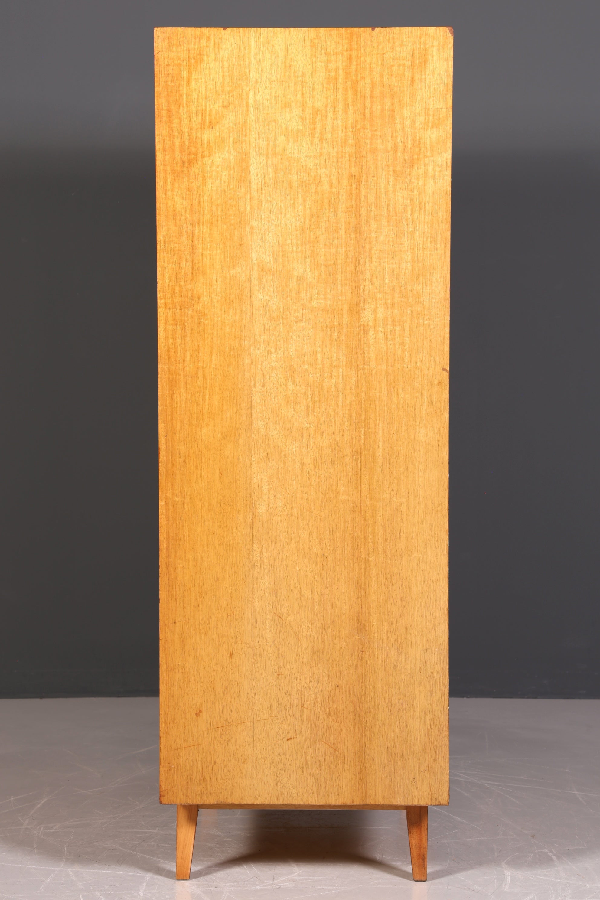 Traumhafter Mid Century Kleiderschrank Vintage Schrank Retro Wäscheschrank Dielenschrank