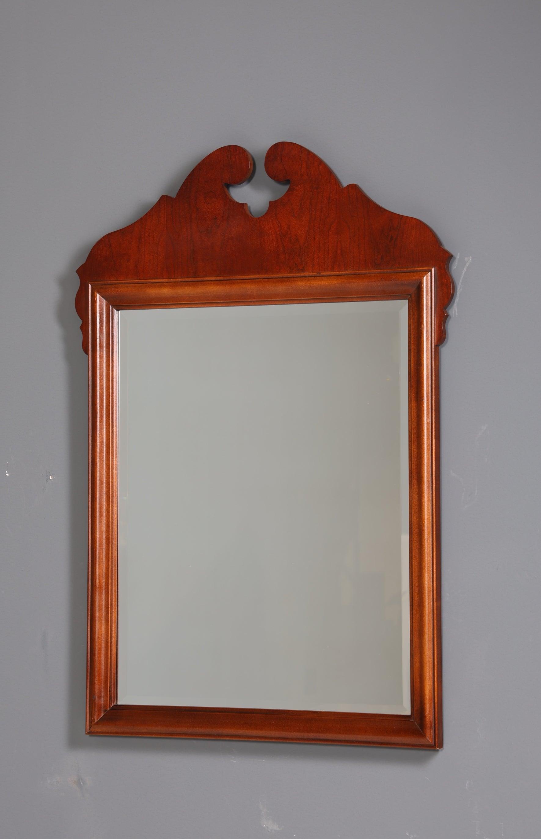 Schlichter "Drexel Heritage" Spiegel echt Holz Wandspiegel Flurspiegel USA