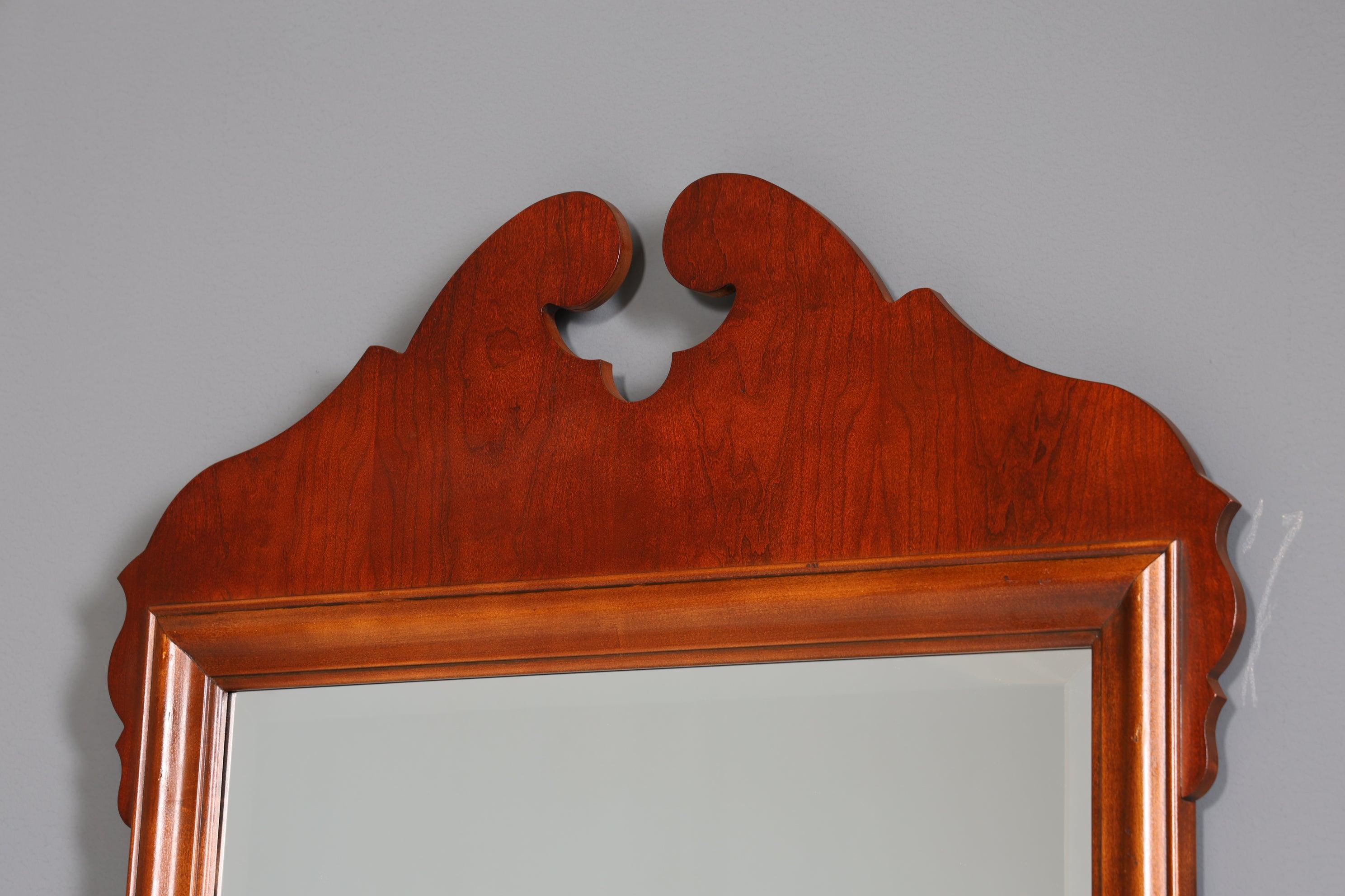 Schlichter "Drexel Heritage" Spiegel echt Holz Wandspiegel Flurspiegel USA
