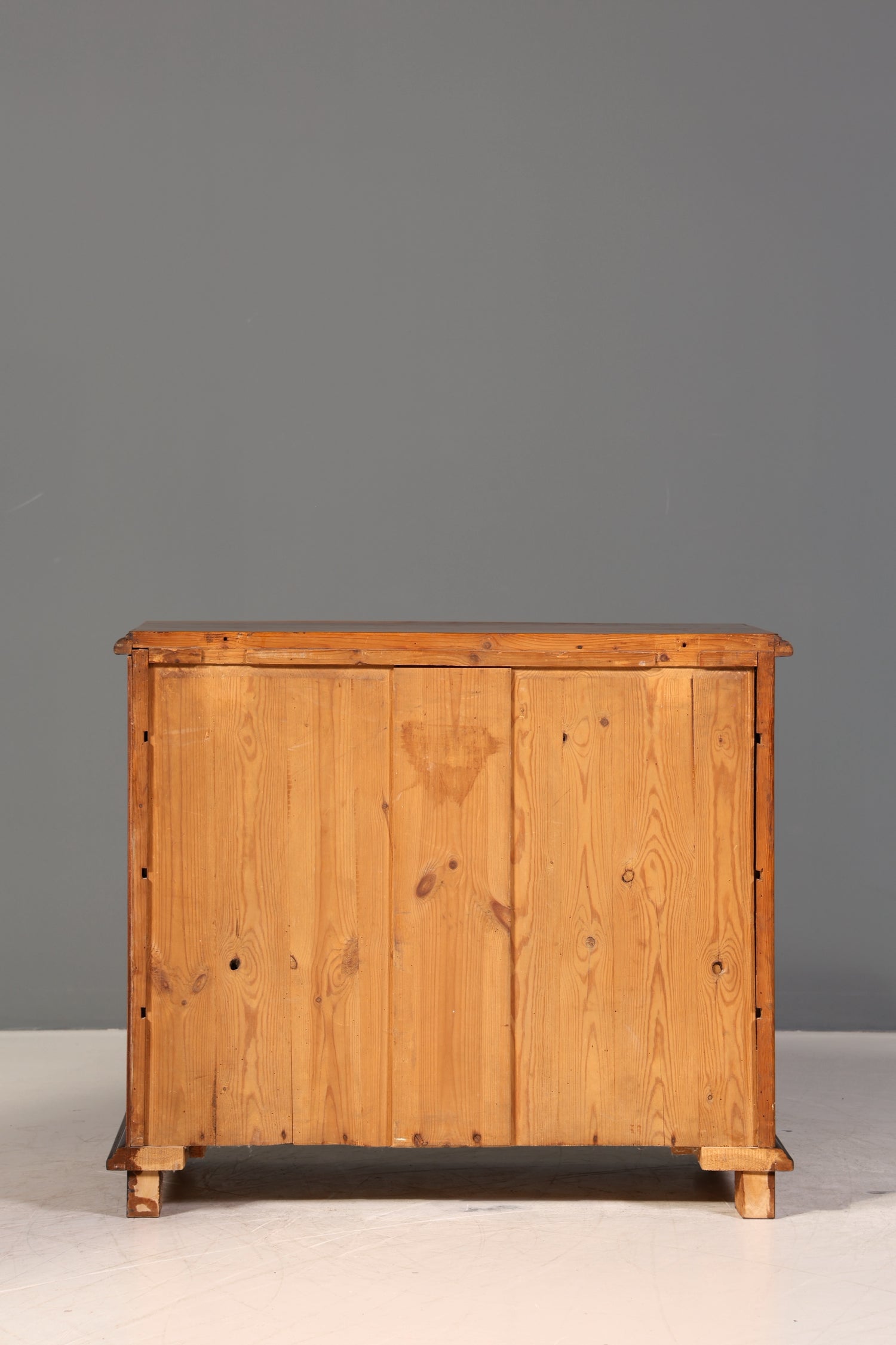 Wunderschöne Gründerzeit Kommode Louis Philippe Vertiko Nussbaum Sideboard um 1880