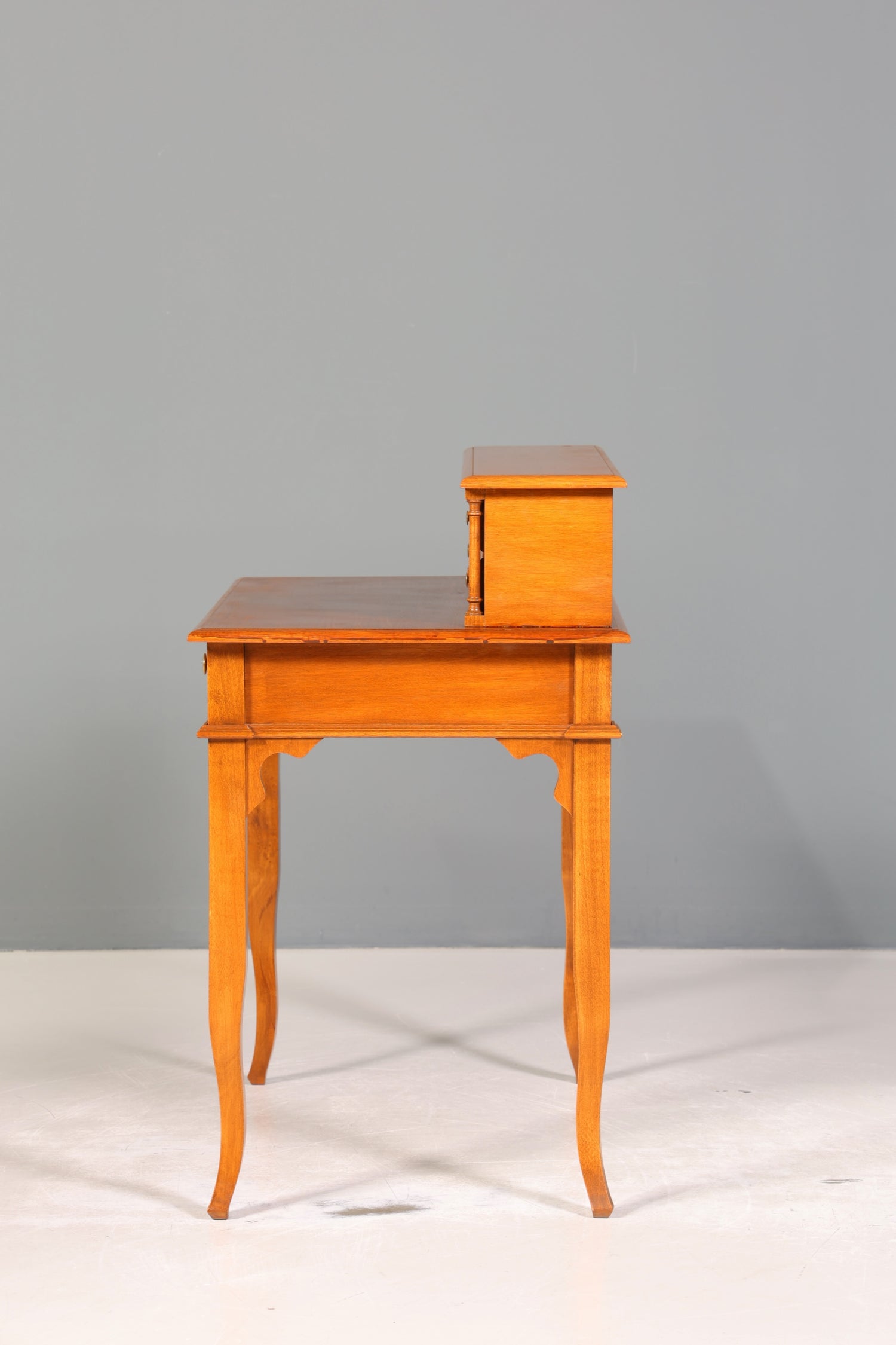 Wunderschöner Original Selva Schreibtisch Antik Stil Bürotisch Sekretär echt Holz Office Desk