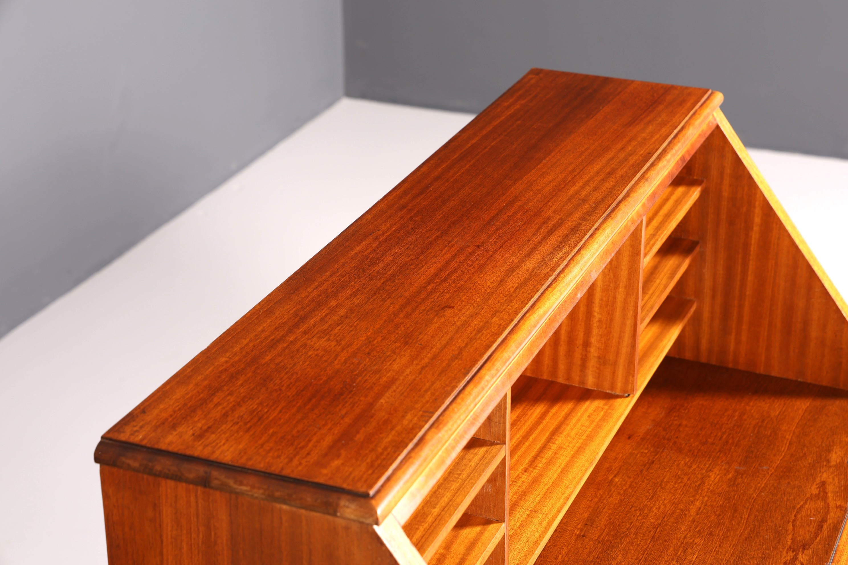 Traumhafter Englischer Sekretär echt Holz Kommode Antik um 1900 Schrank Schreibkommode