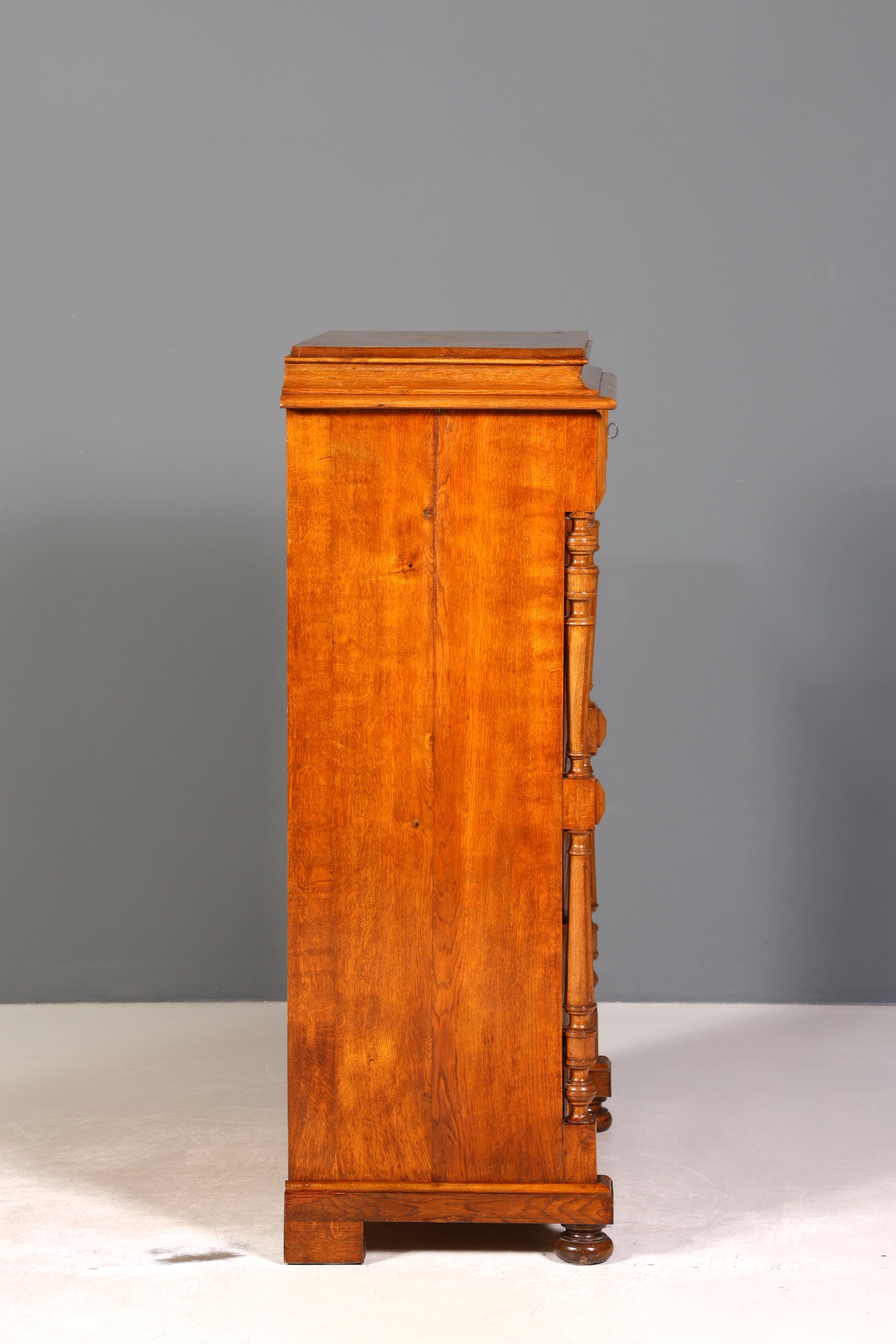 Wunderschöner Gründerzeit Sekretär Vertiko Highboard Louis Philippe Kommode um 1880