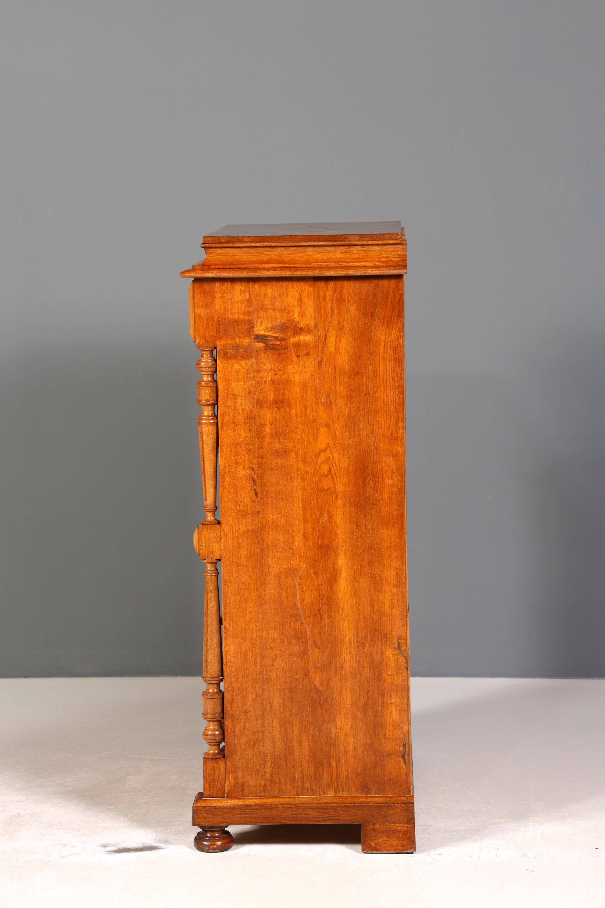 Wunderschöner Gründerzeit Sekretär Vertiko Highboard Louis Philippe Kommode um 1880