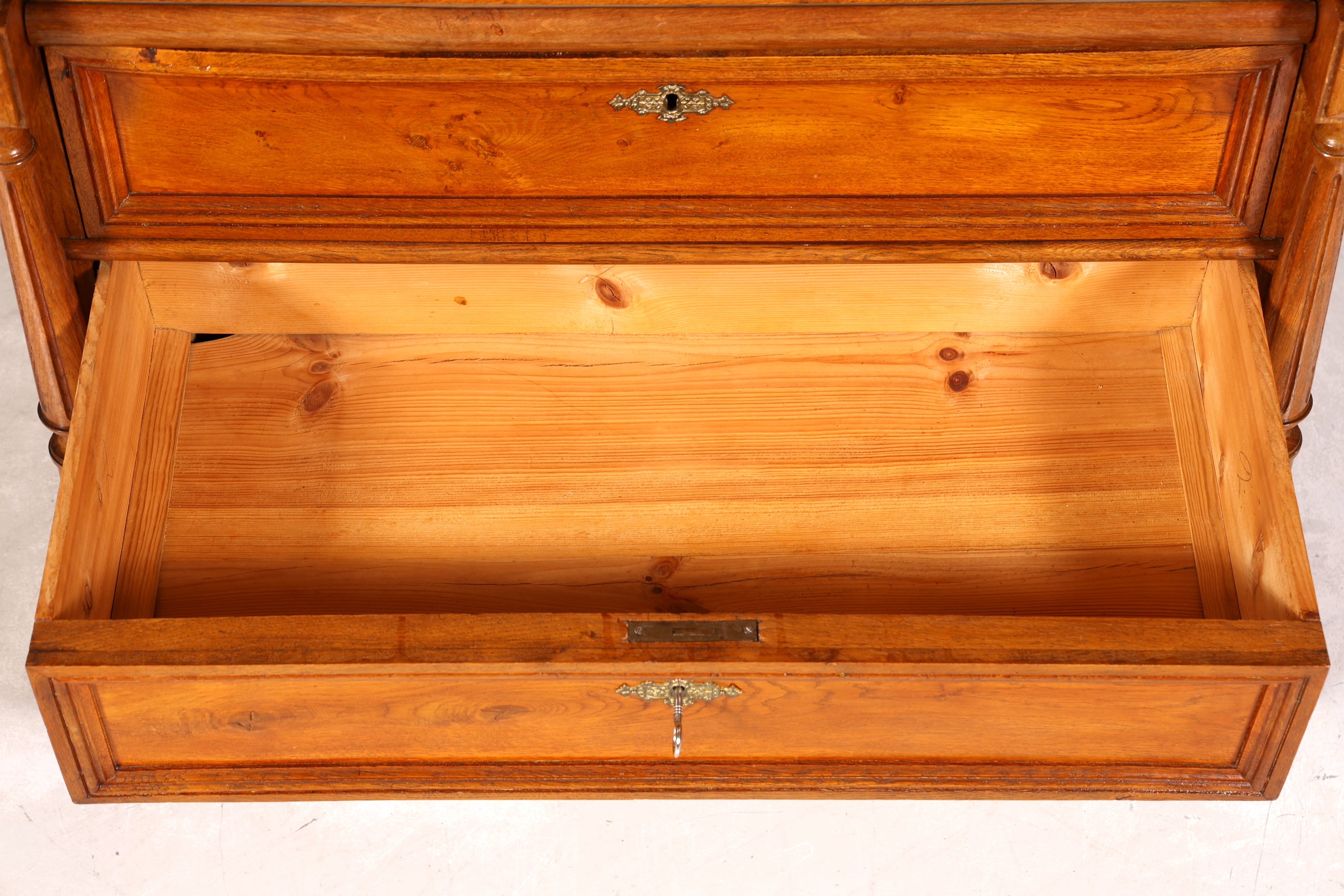 Wunderschöner Gründerzeit Sekretär Vertiko Highboard Louis Philippe Kommode um 1880