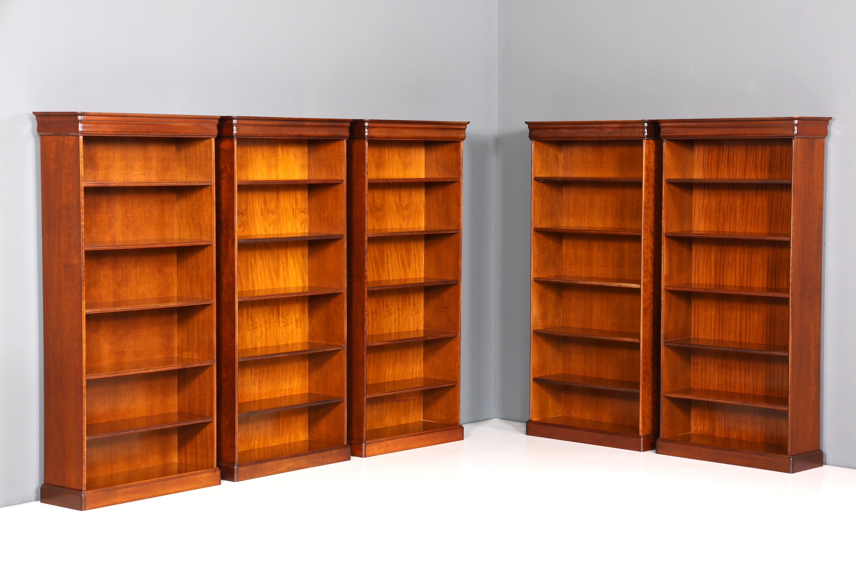 Wunderschönes Original Grange Bücherregal Antik Regal Made in France Bookshelf Buchablage 60s 3 von 3