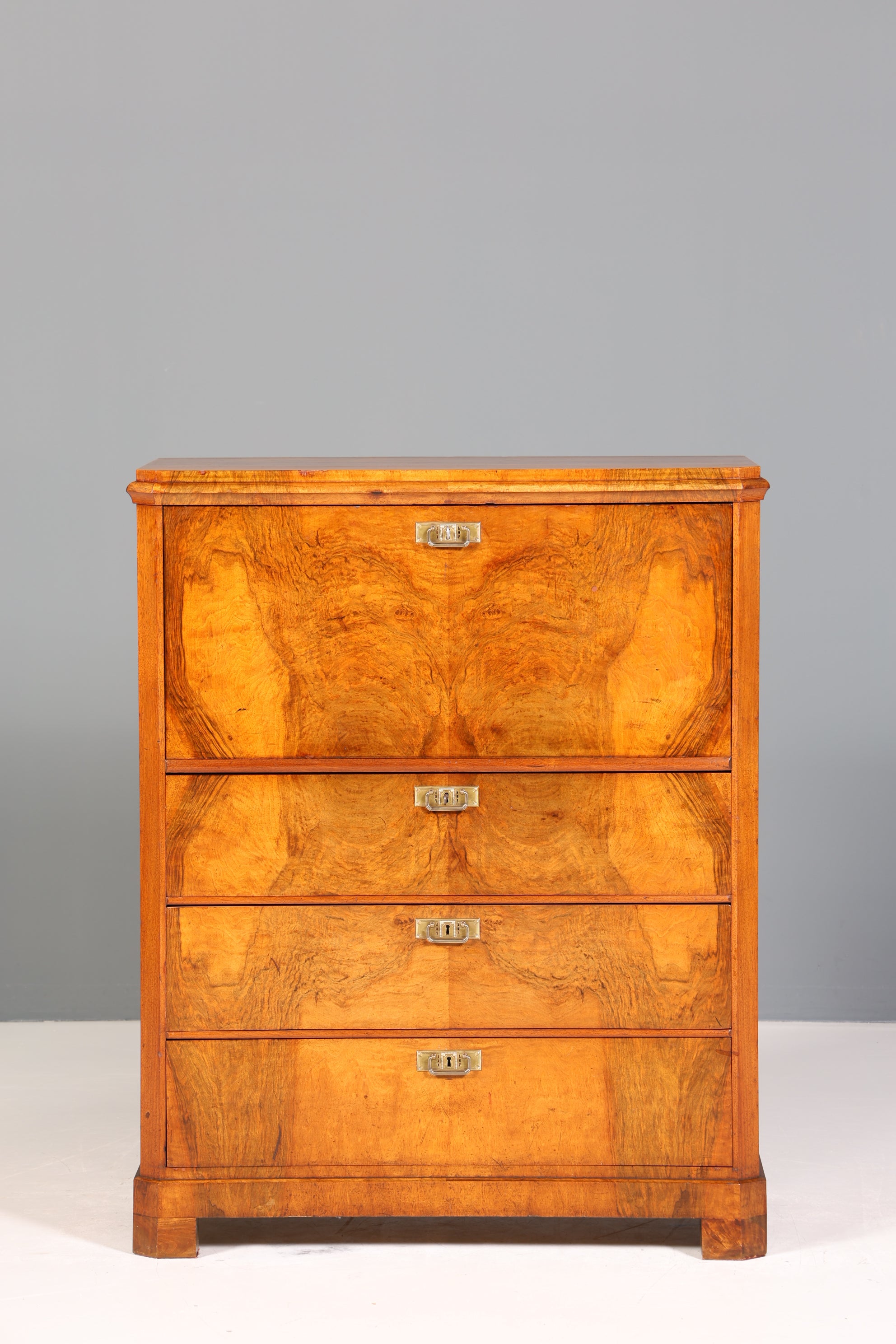 Wunderschöner Gründerzeit Sekretär Vertiko Highboard Louis Philippe Kommode um 1880