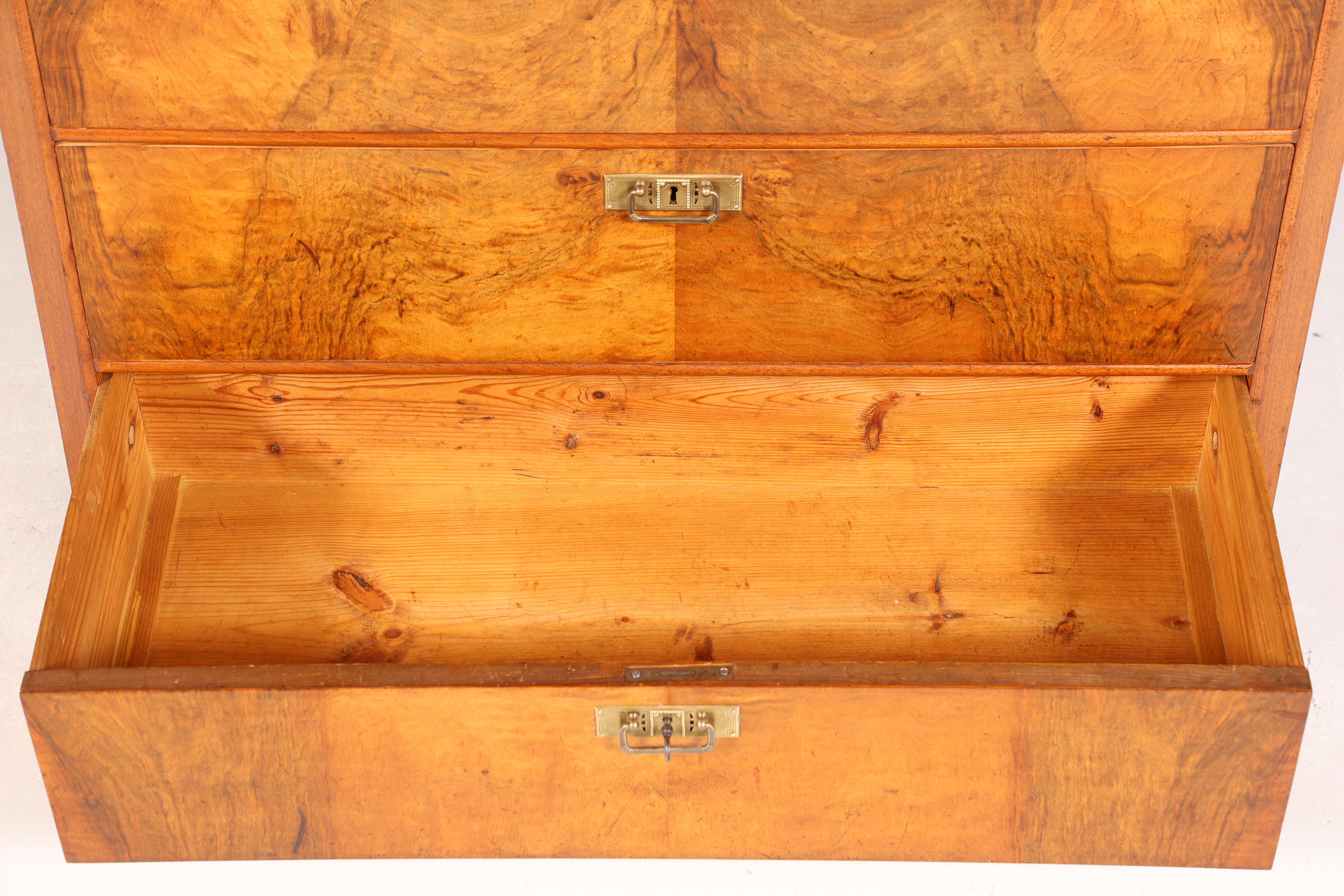 Wunderschöner Gründerzeit Sekretär Vertiko Highboard Louis Philippe Kommode um 1880
