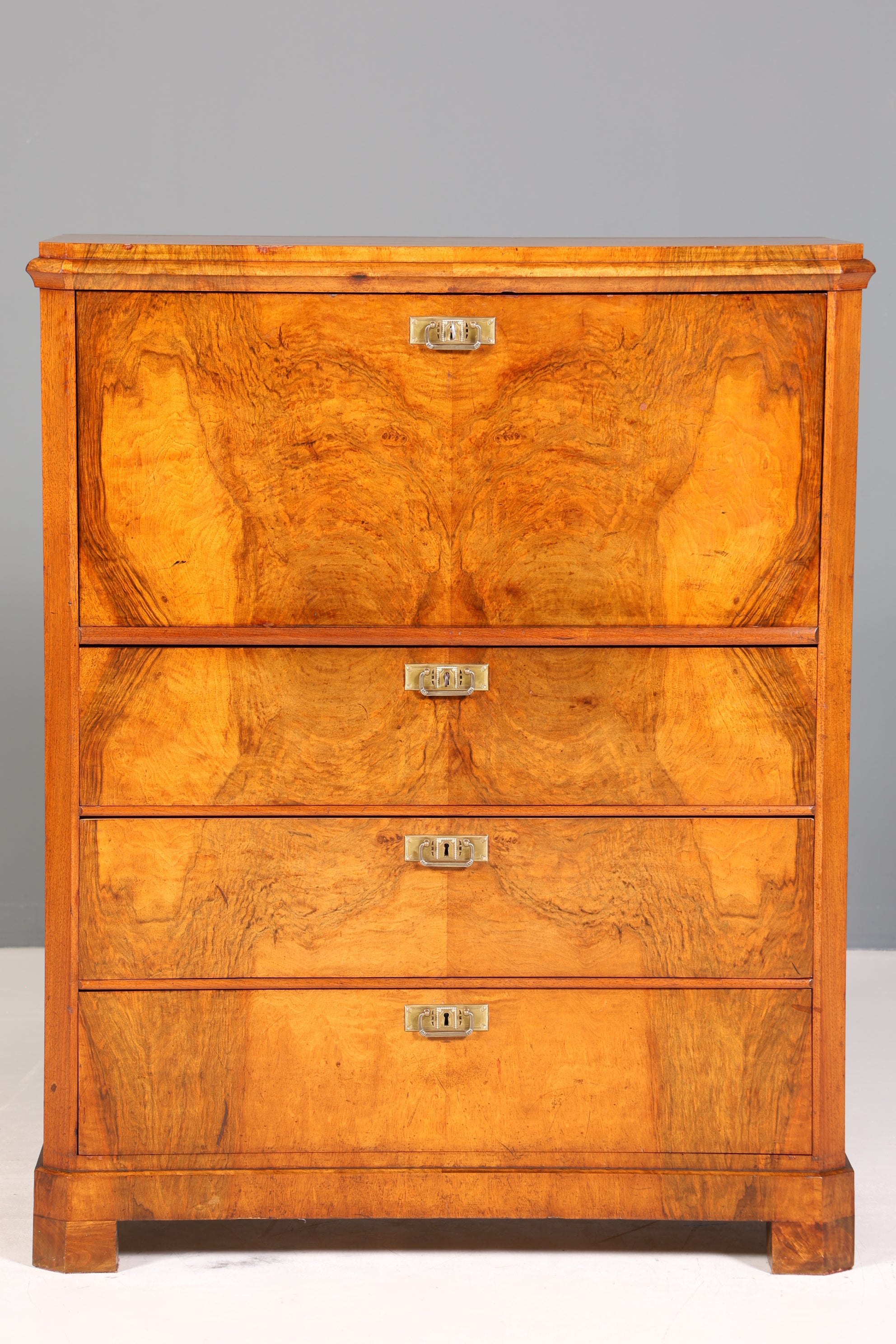 Wunderschöner Gründerzeit Sekretär Vertiko Highboard Louis Philippe Kommode um 1880