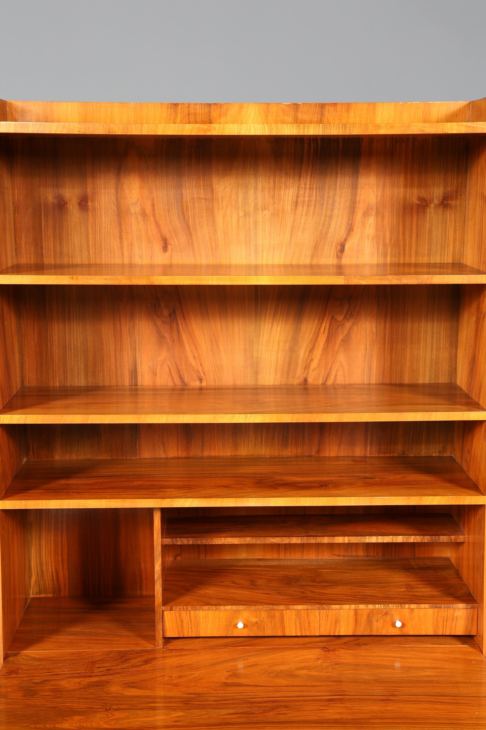 Wunderschöner Mid Century Schrank Sekretär Vintage Bücherregal Retro Highboard Regal 60s