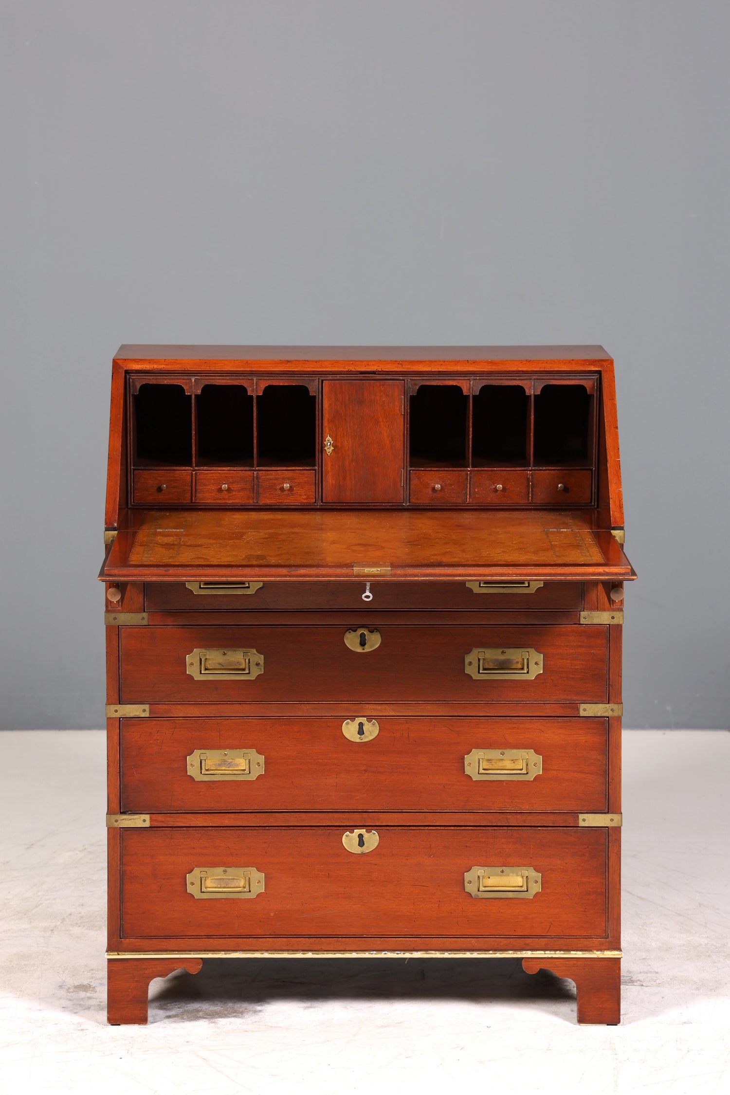 Wunderschöner Maritimer Sekretär Englisch Schreibkommode echt Holz Englischer Schreibtisch