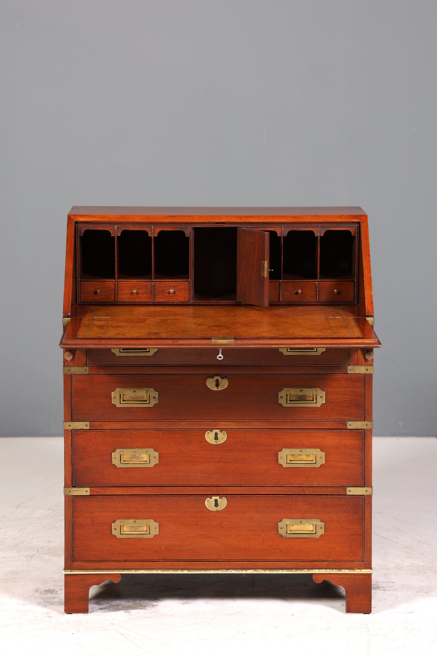 Wunderschöner Maritimer Sekretär Englisch Schreibkommode echt Holz Englischer Schreibtisch