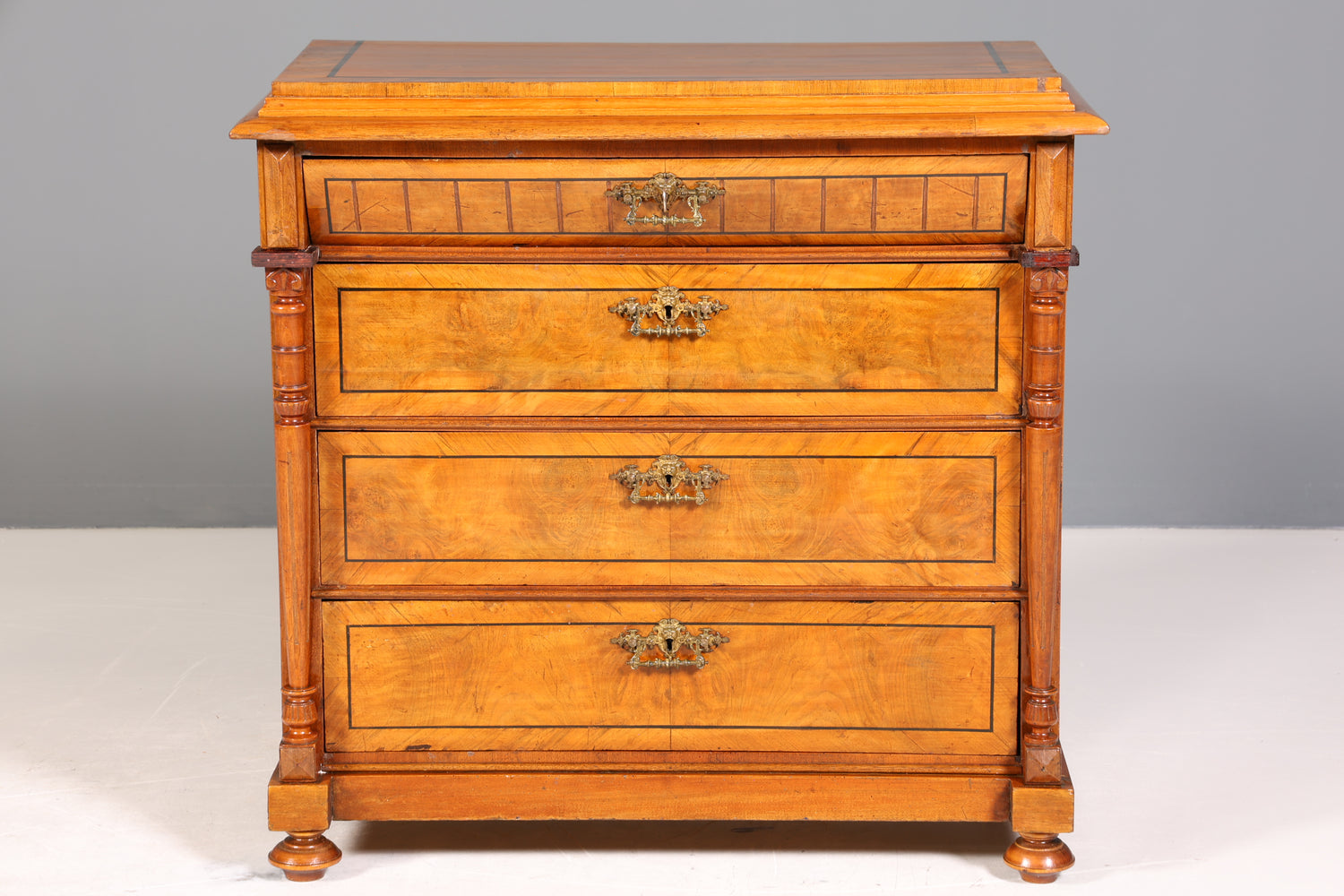 Wunderschöne Gründerzeit Kommode Jugendstil Antik Sideboard Schubladenkommode