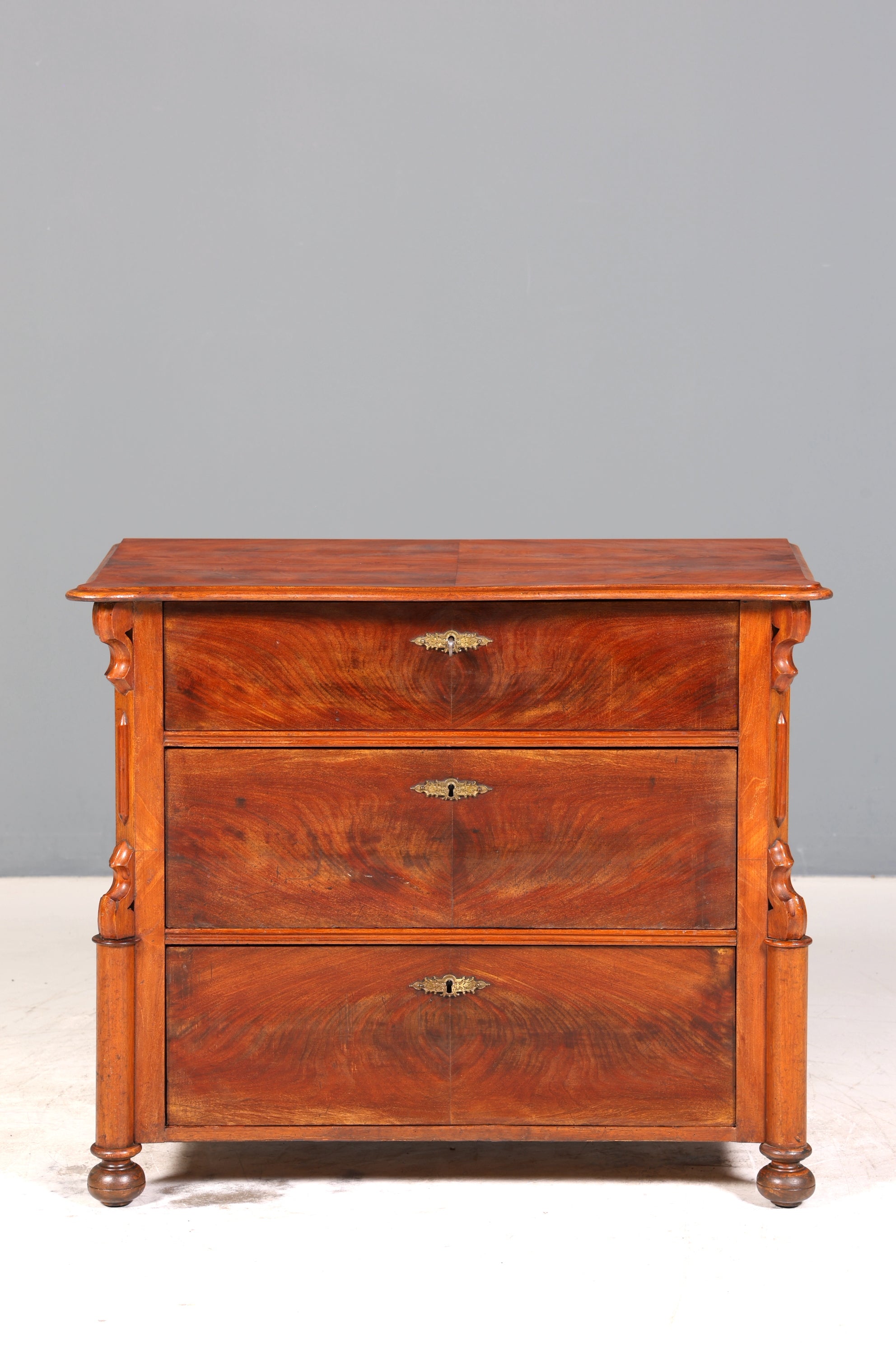Wunderschöne Louis Philippe Kommode Gründerzeit Sideboard um 1880 Schubladenkommode Antik Wäschekommode