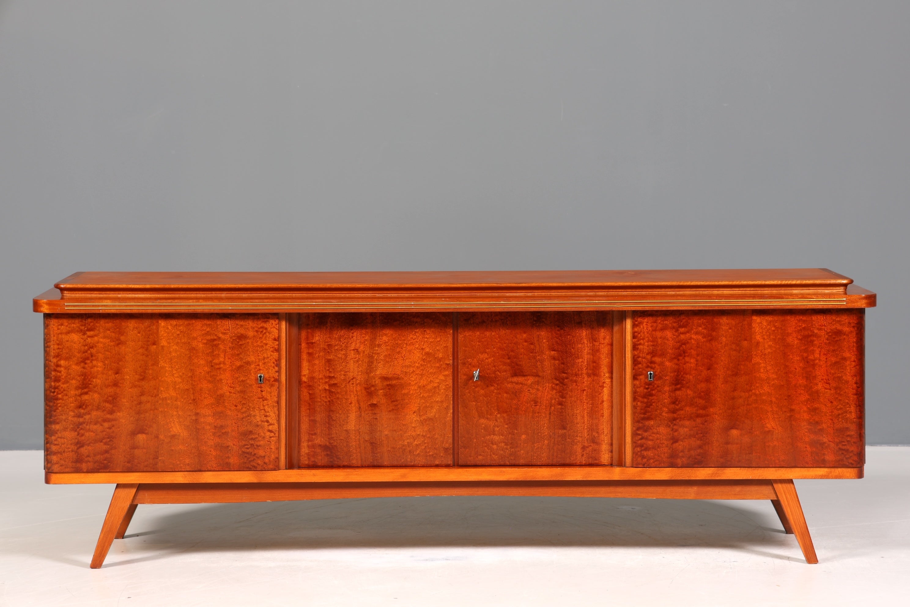 Wunderschönes Mid Century Sideboard Vintage TV Kommode 60s Schrank Retro Longboard