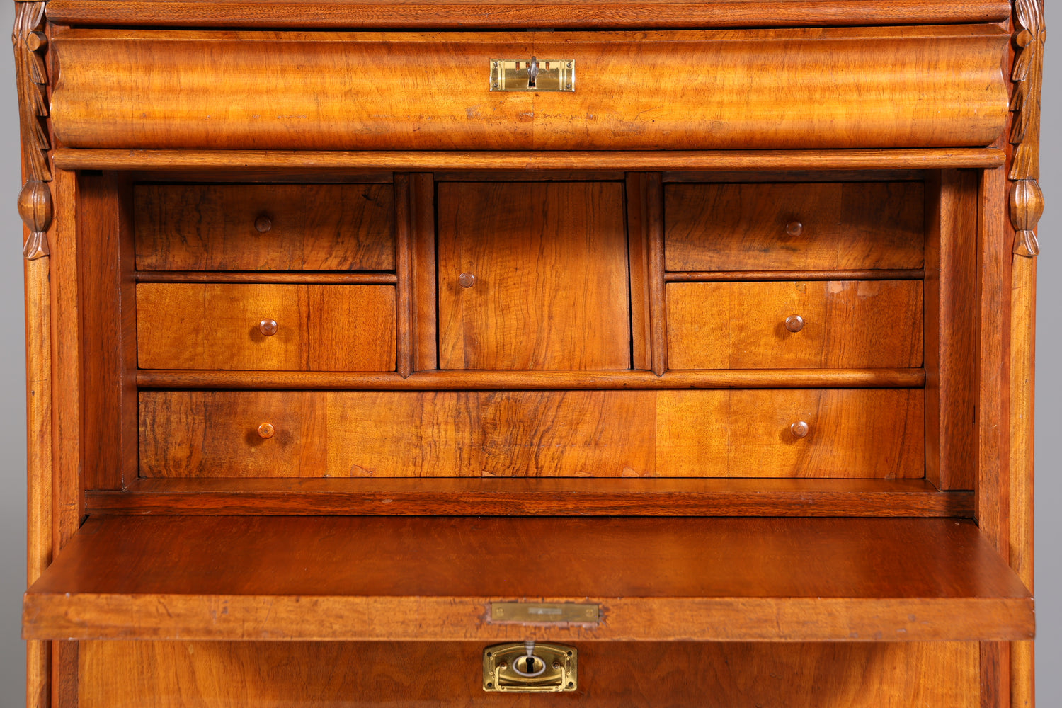 Wunderschöner Jugendstil Sekretär Gründerzeit Vertiko Antik Kommode um 1900