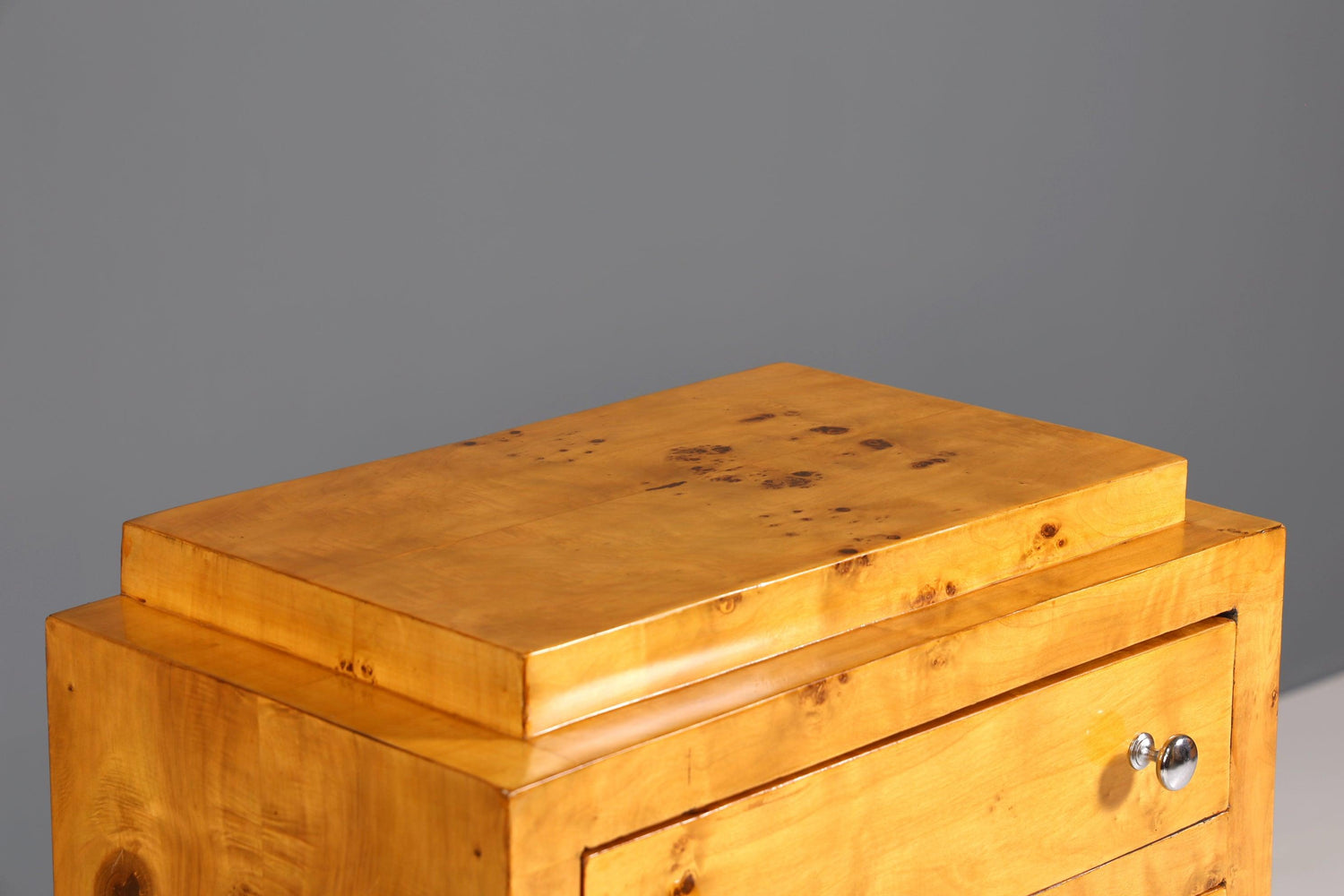 Traumhaftes Art Deco Design Highboard Biedermeier Stil Kommode