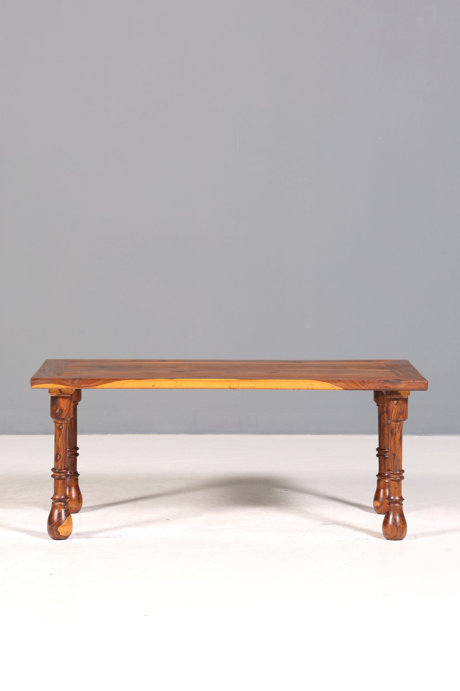 Wunderschöner Sheesham Couchtisch Kolonial Stil Holz Tisch Ablagetisch