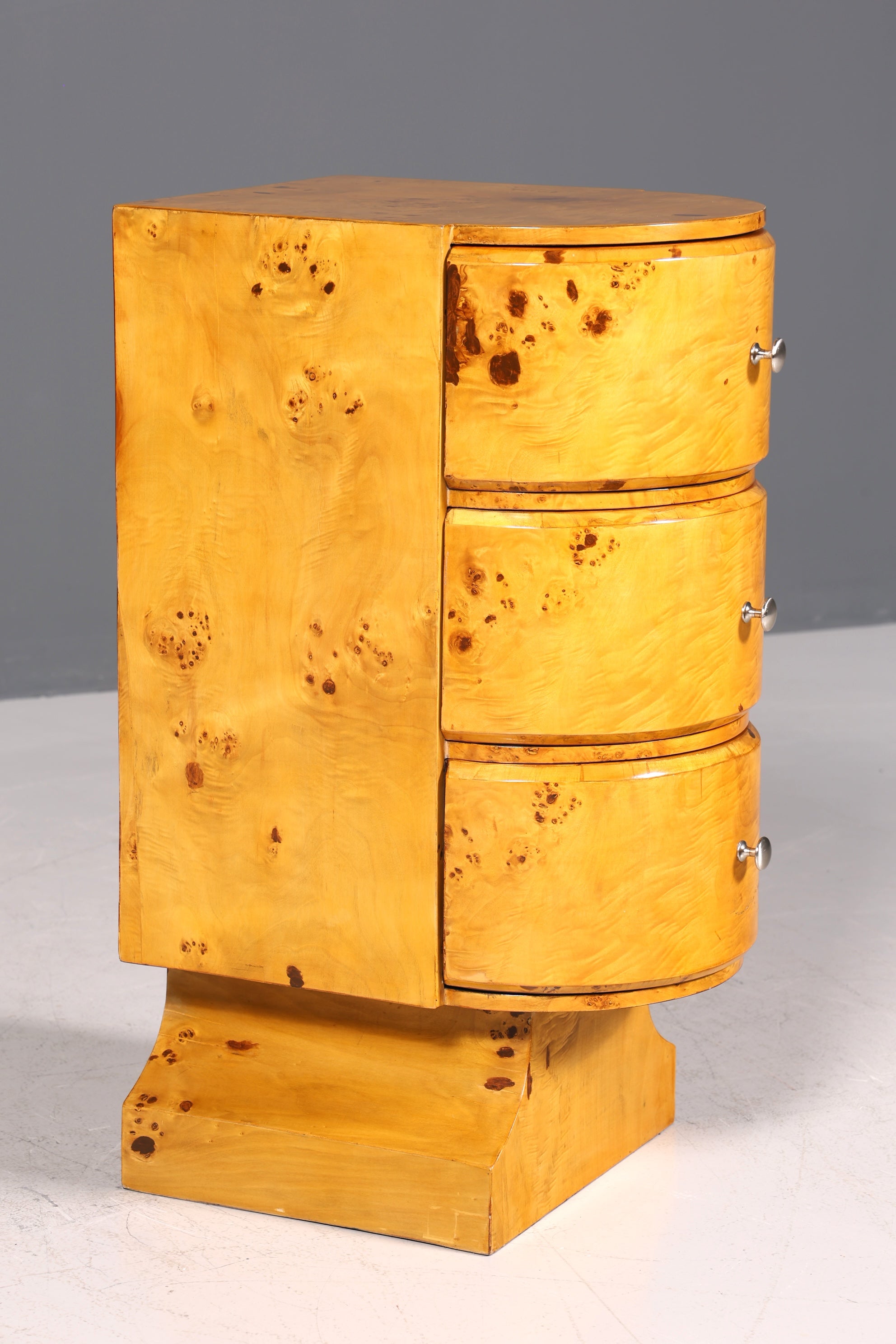 Wunderschöne Art Deco Design Kommode Birke Beistelltisch Modern Kult Schubladenkommode