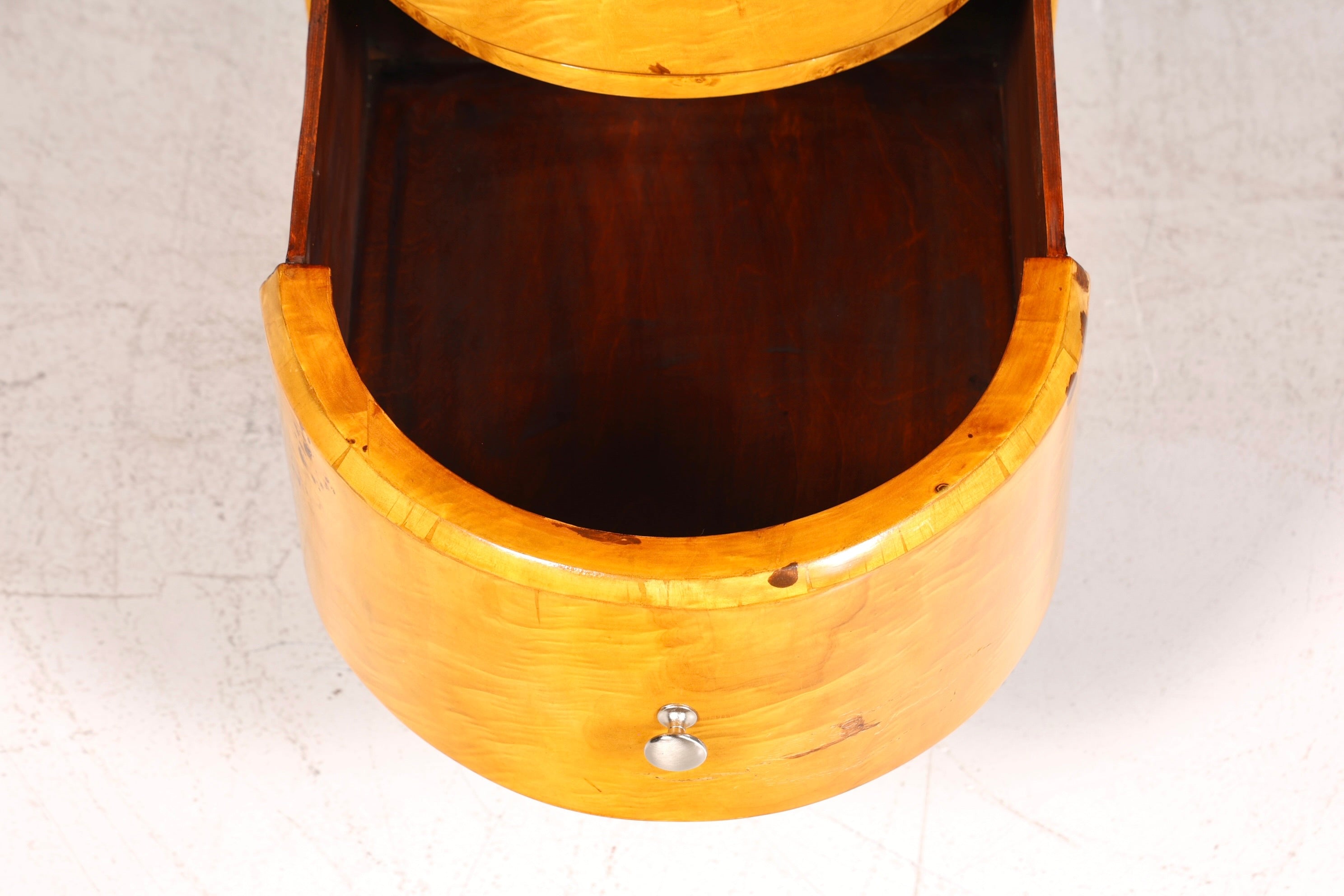 Wunderschöne Art Deco Design Kommode Birke Beistelltisch Modern Kult Schubladenkommode