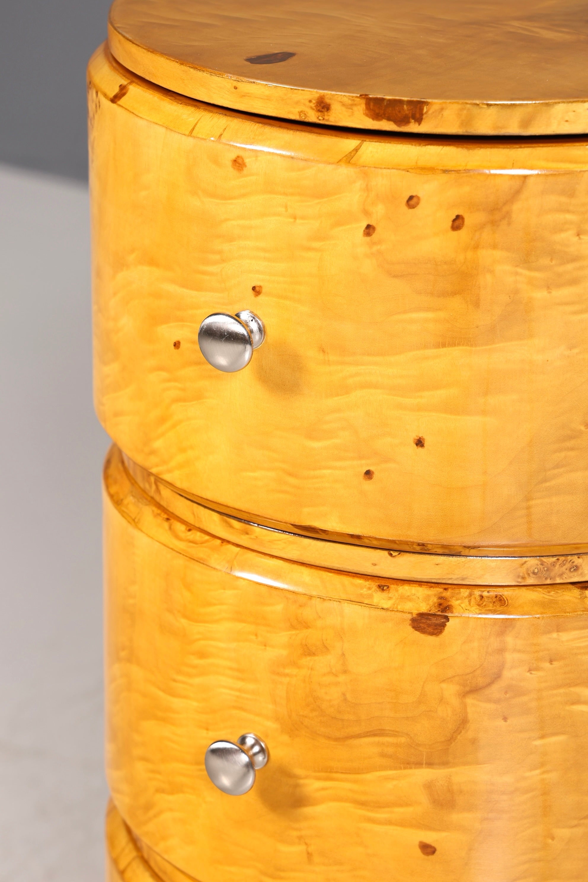 Wunderschöne Art Deco Design Kommode Birke Beistelltisch Modern Kult Schubladenkommode