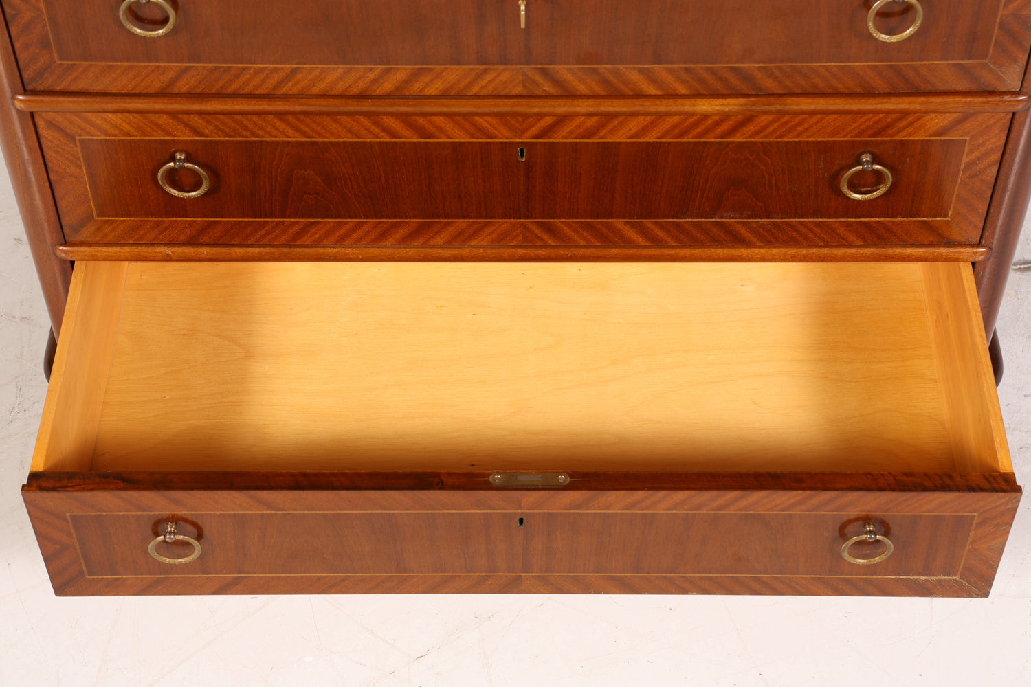 Wunderschöner Sekretär im Antik Stil Büro Kommode Art Deco Stil 50s Vertiko Schreibkommode Kommode