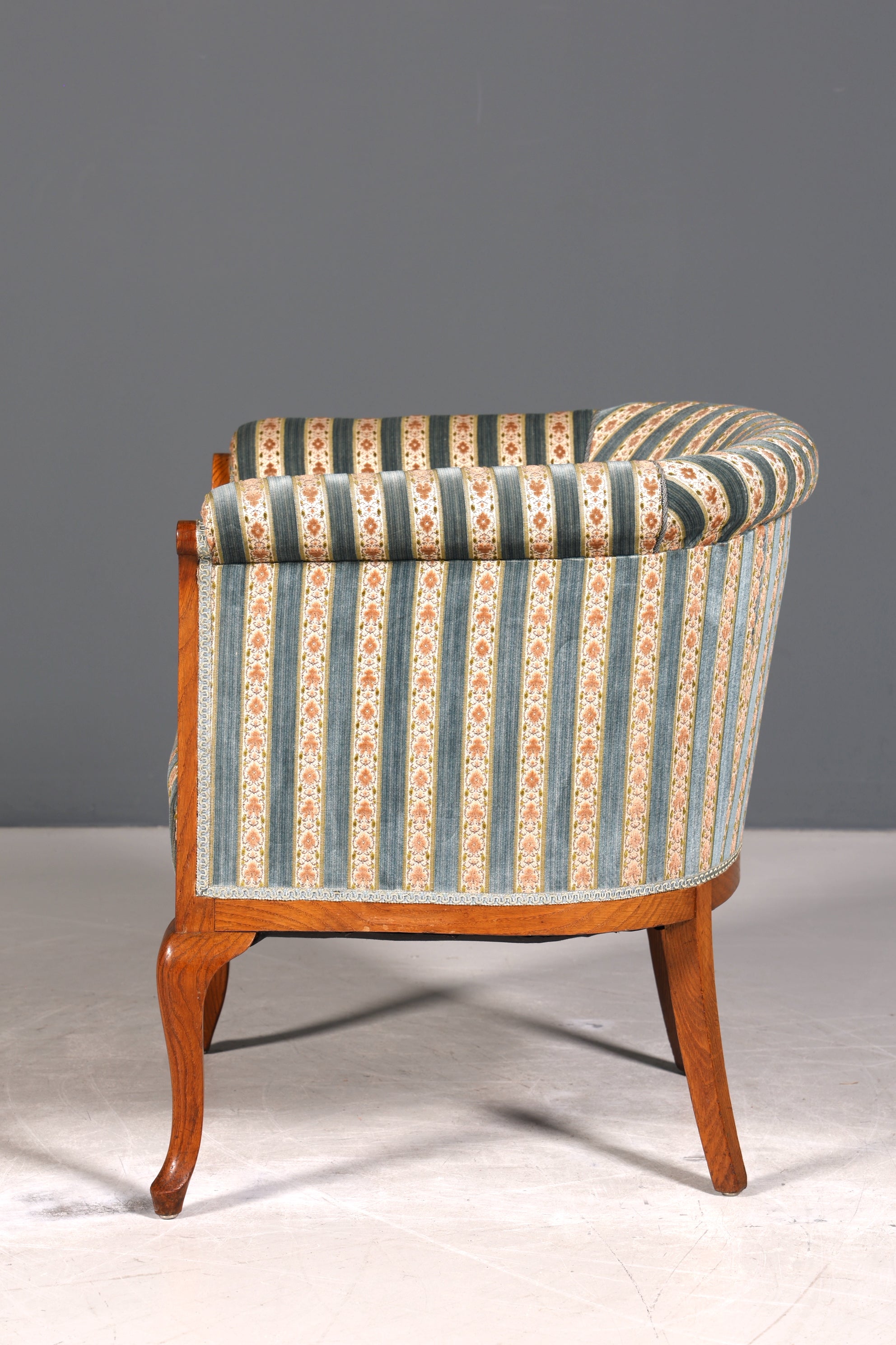Wunderschöner Jugendstil Sessel Antik Armlehnsessel Biedermeier Lounge Sessel um 1910 2 von 2
