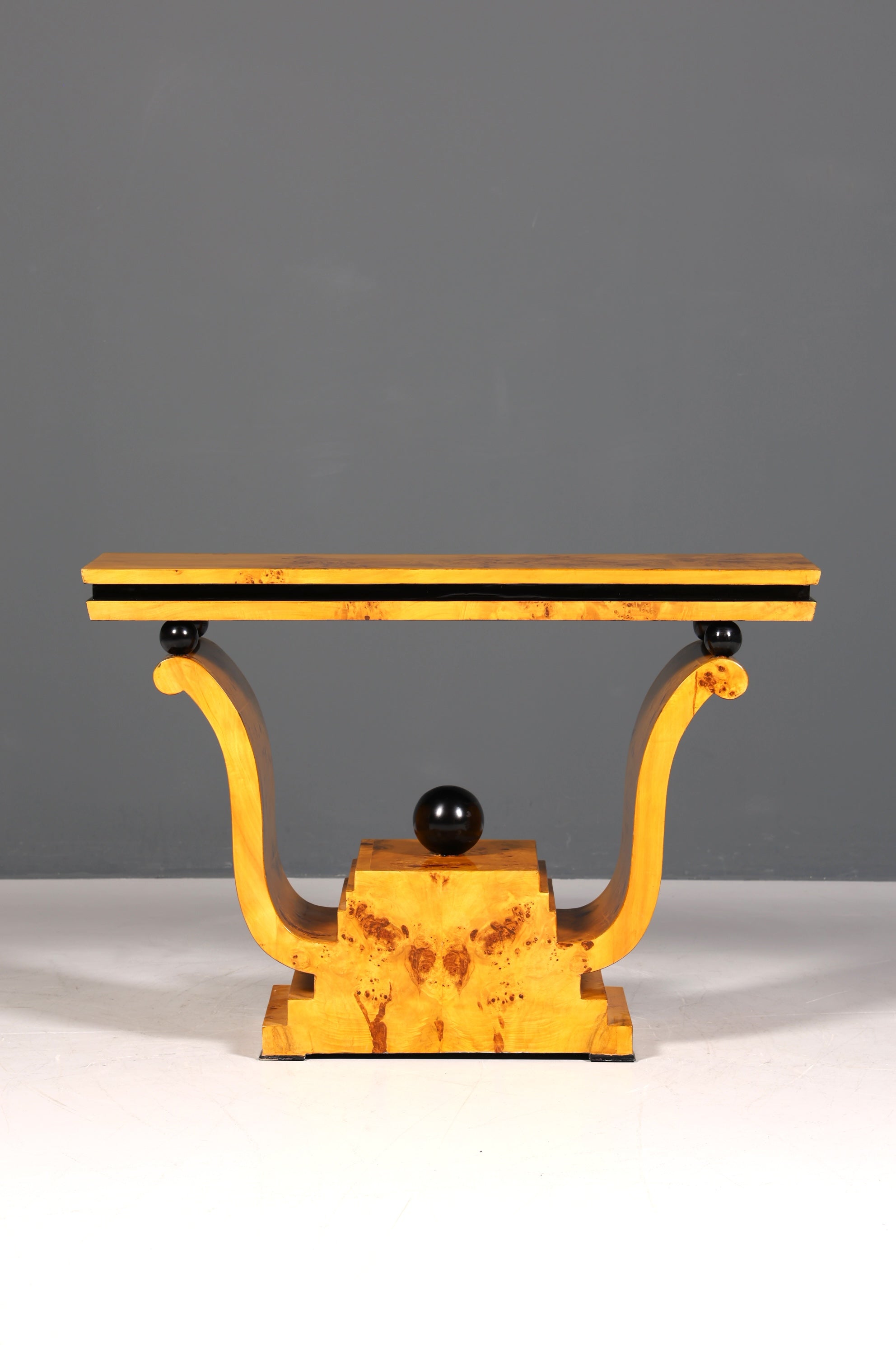 Wunderschöne Art Deco Design Wandkonsole Birke Flurablage Tisch Ablagetisch Konsole