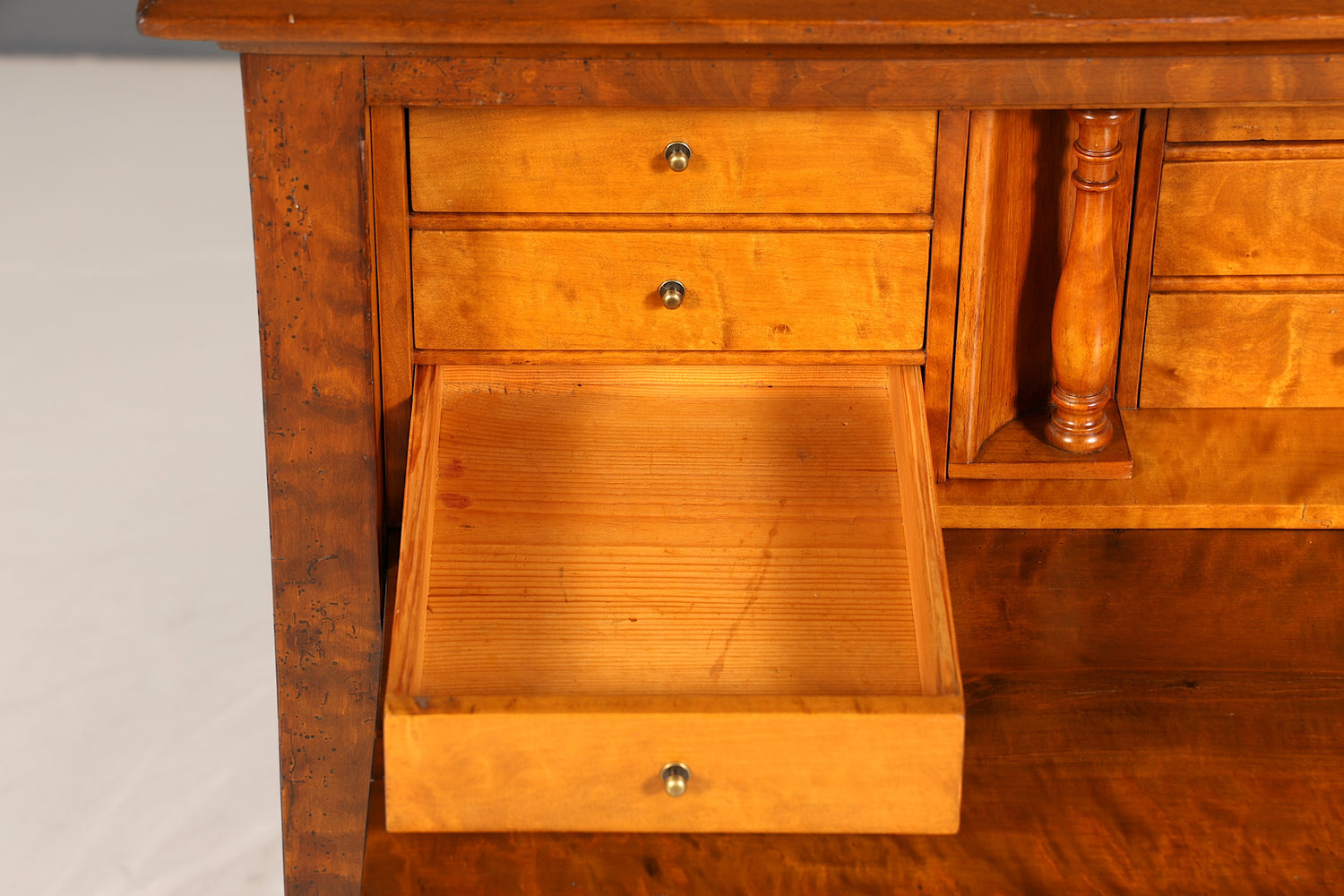 Wunderschöner Biedermeier Sekretär Vertiko Antik Kommode Louis Philippe Schreibkommode