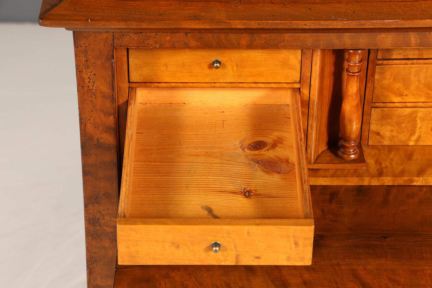 Wunderschöner Biedermeier Sekretär Vertiko Antik Kommode Louis Philippe Schreibkommode