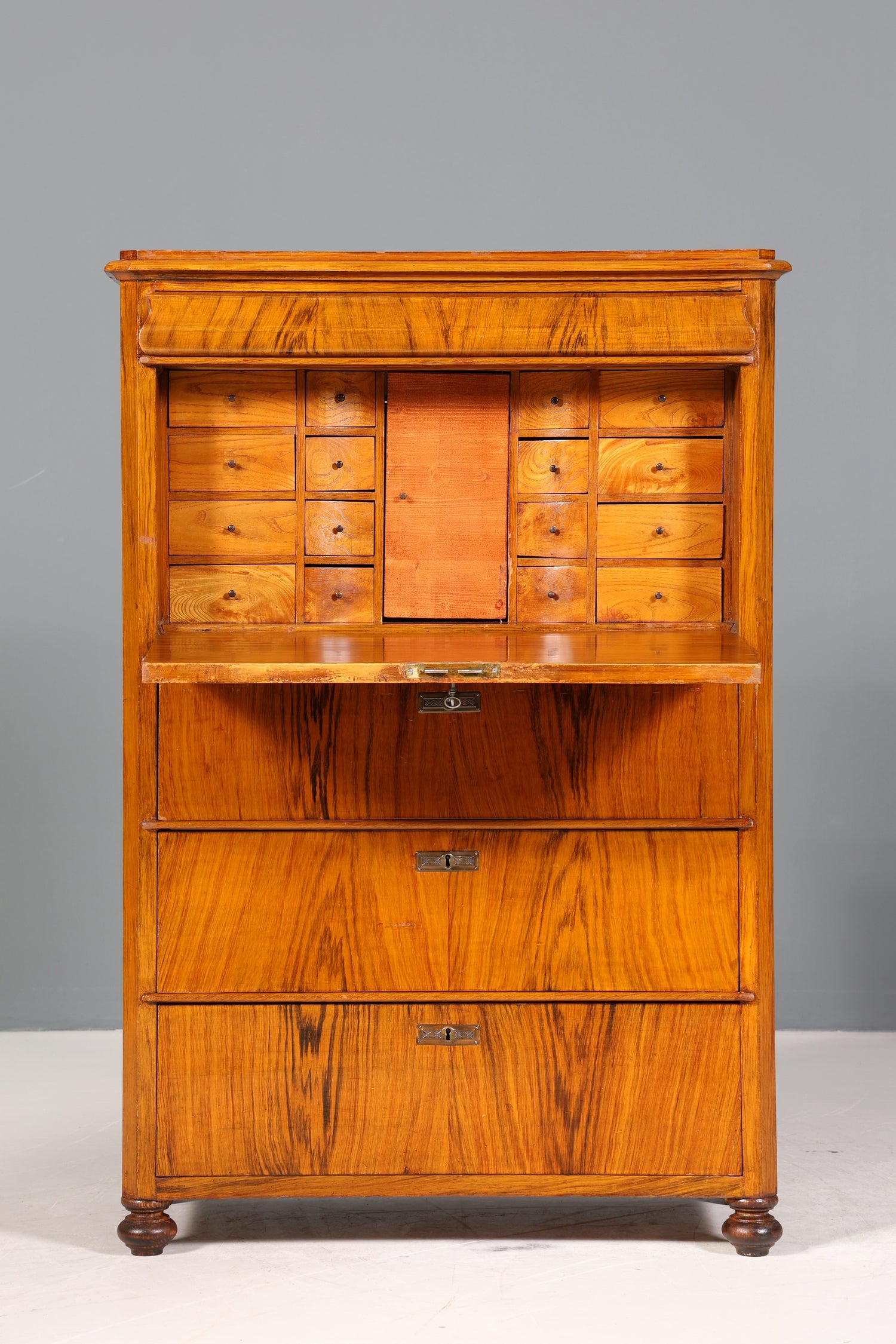 Wunderschöner Louis Philippe Sekretär Vertiko Gründerzeit Kommode Schubladenkommode