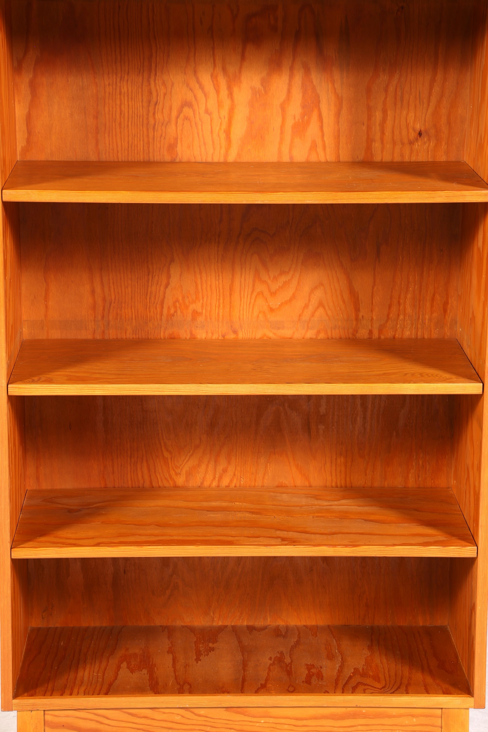 Stilvolles Mid Century Regal echt Holz Vintage Bücherregal Schrank Buchablage 60s Bookshelf 3 von 5