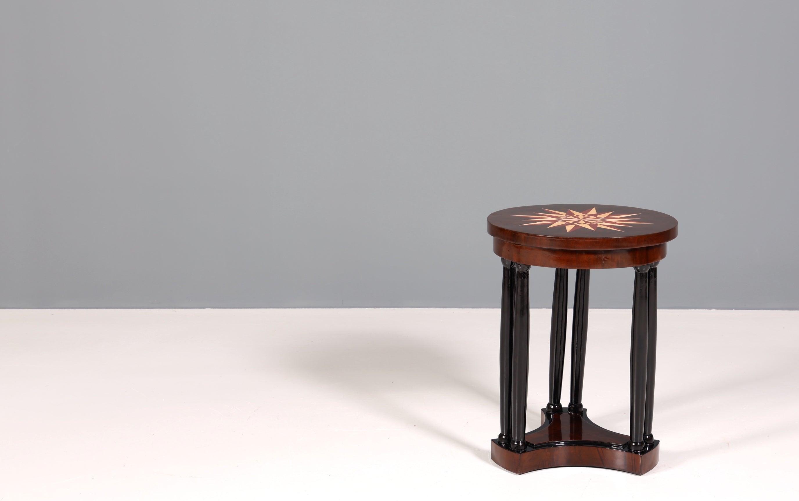 Wunderschöner Art Deco Stil Tisch Luxus Couchtisch Ablagetisch Beistelltisch