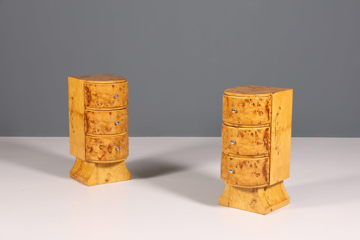 Wunderschöne Art Deco Design Kommode Birke Beistelltisch Modern Kult Schubladenkommode