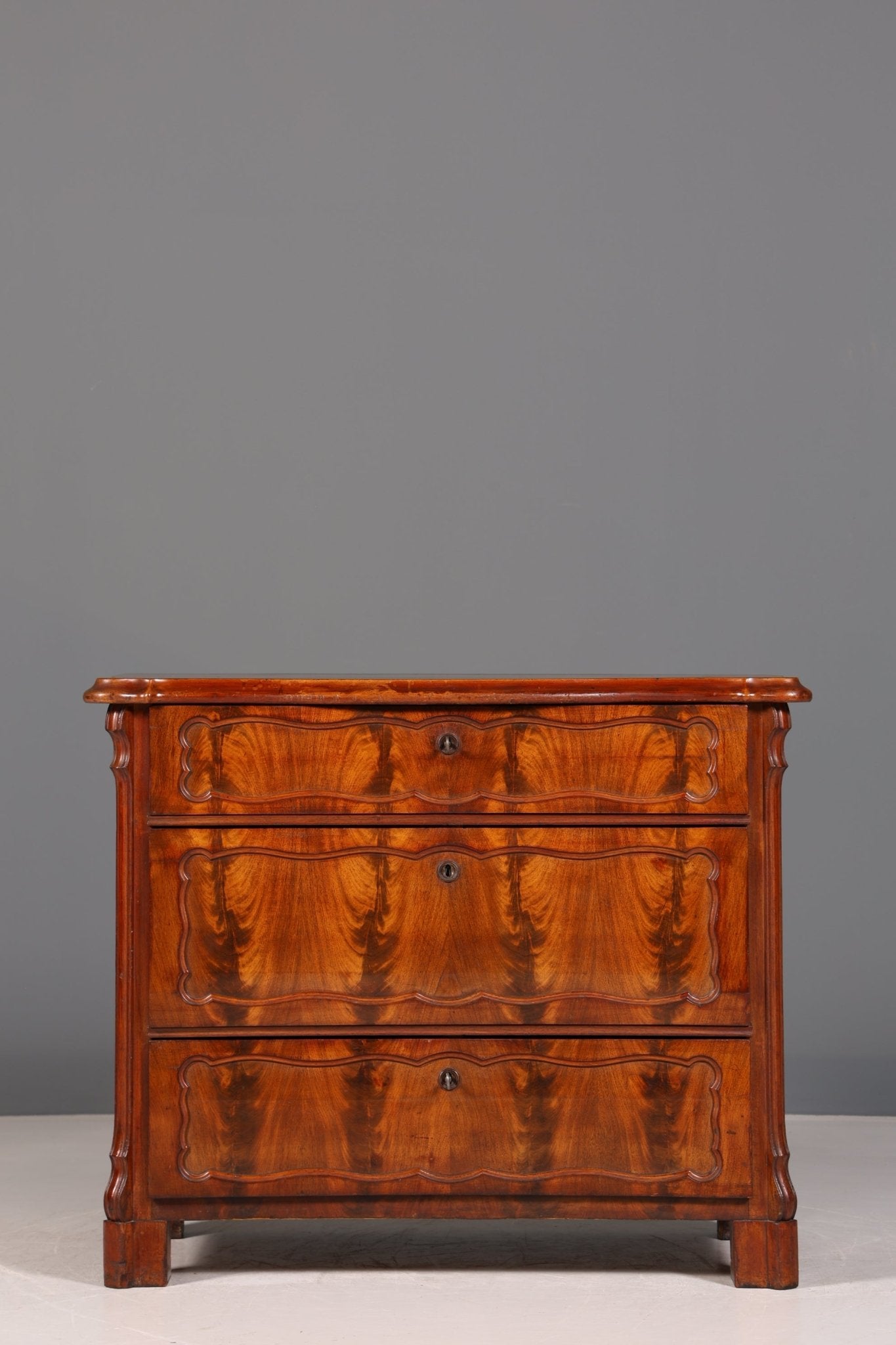 Edle Louis Philippe Kommode Gründerzeit Sideboard um 1880 Antik Schubladenkommode