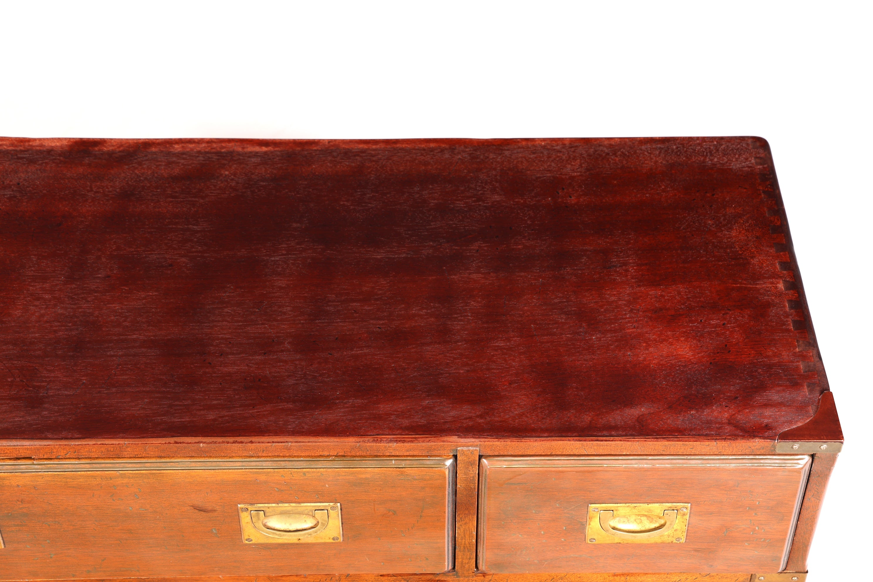 Traumhaftes Maritim Sideboard Englische Schiffs Kommode Englisch Antik Schrank Military Chest