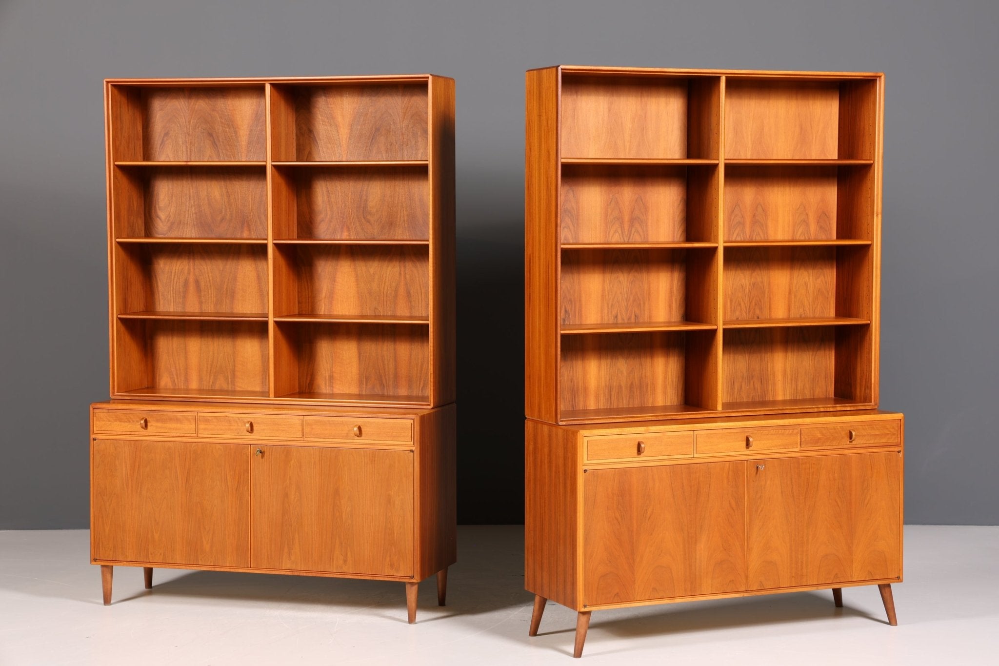 Original Bodafors Bertil Fridhagen Regal echt Holz Schrank Bücherregal Kommode Bücherschrank 60s 2 von 2