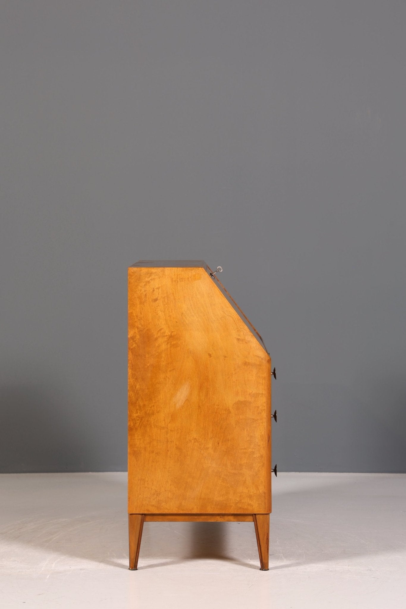 Traumhafter Sekretär um 1940 Büro Kommode echt Holz Schreibtisch Bürokommode