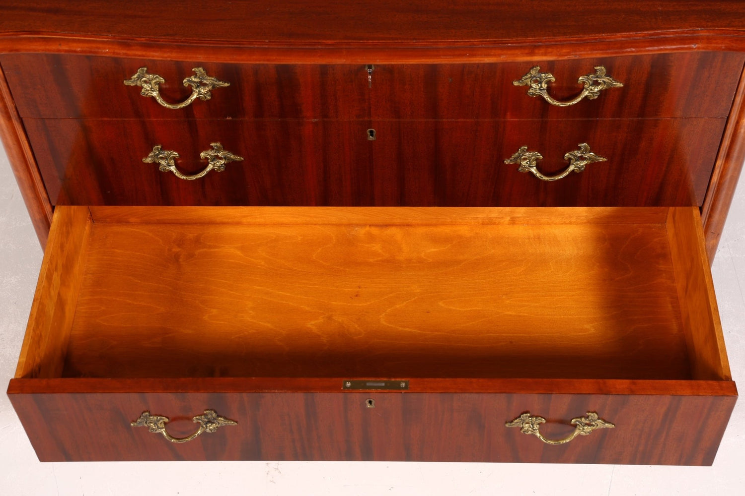 Wunderschöne Chippendale Kommode Barock Stil Schubladen Kommode Antik Stil 60s